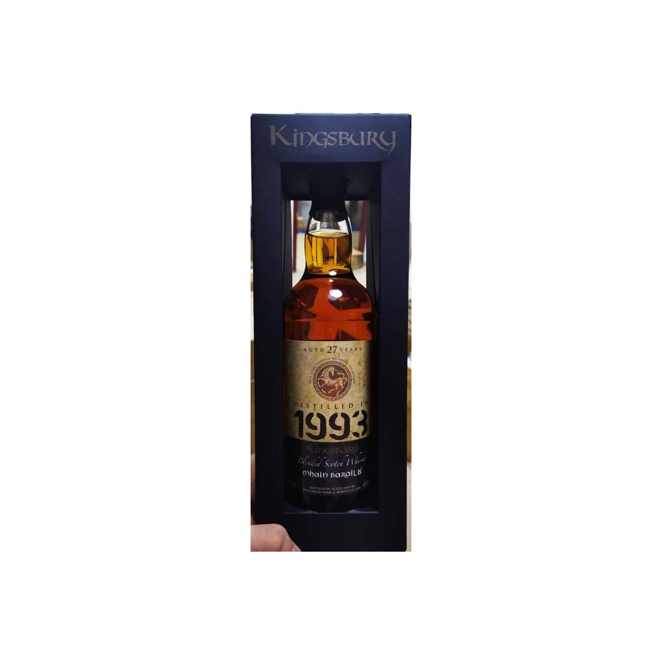 Kingsbury 1993 27 Years Blended Whisky