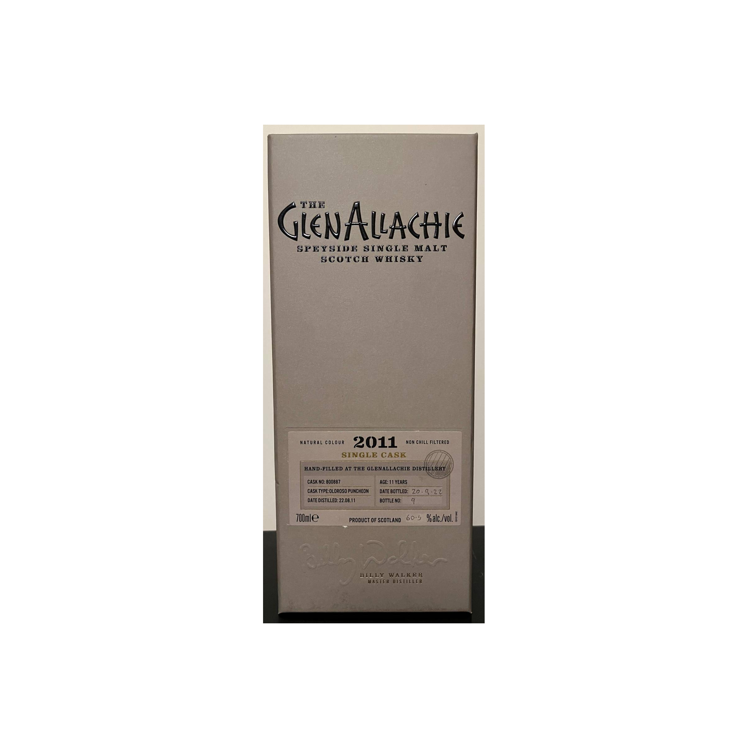 The GlenAllachie Single Cask 2011 11 Years Single Malt Whisky 3