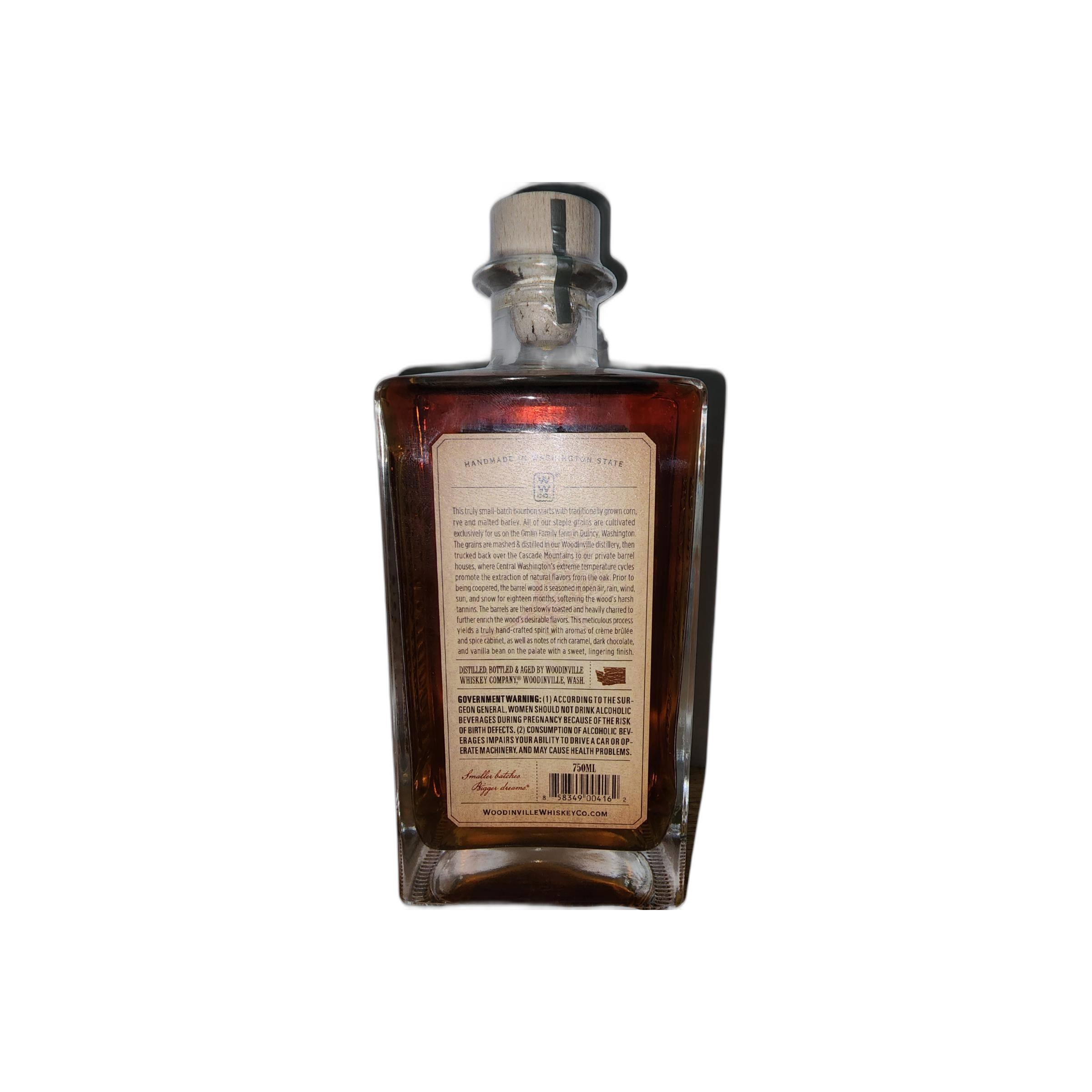 Woodinville Straight Bourbon Whiskey 2