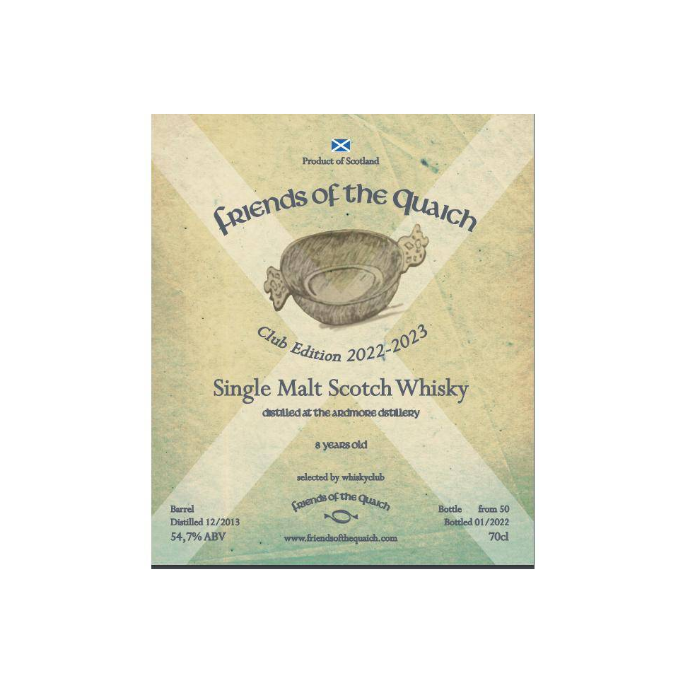 Ardmore 2013 8 Years Single Malt Whisky