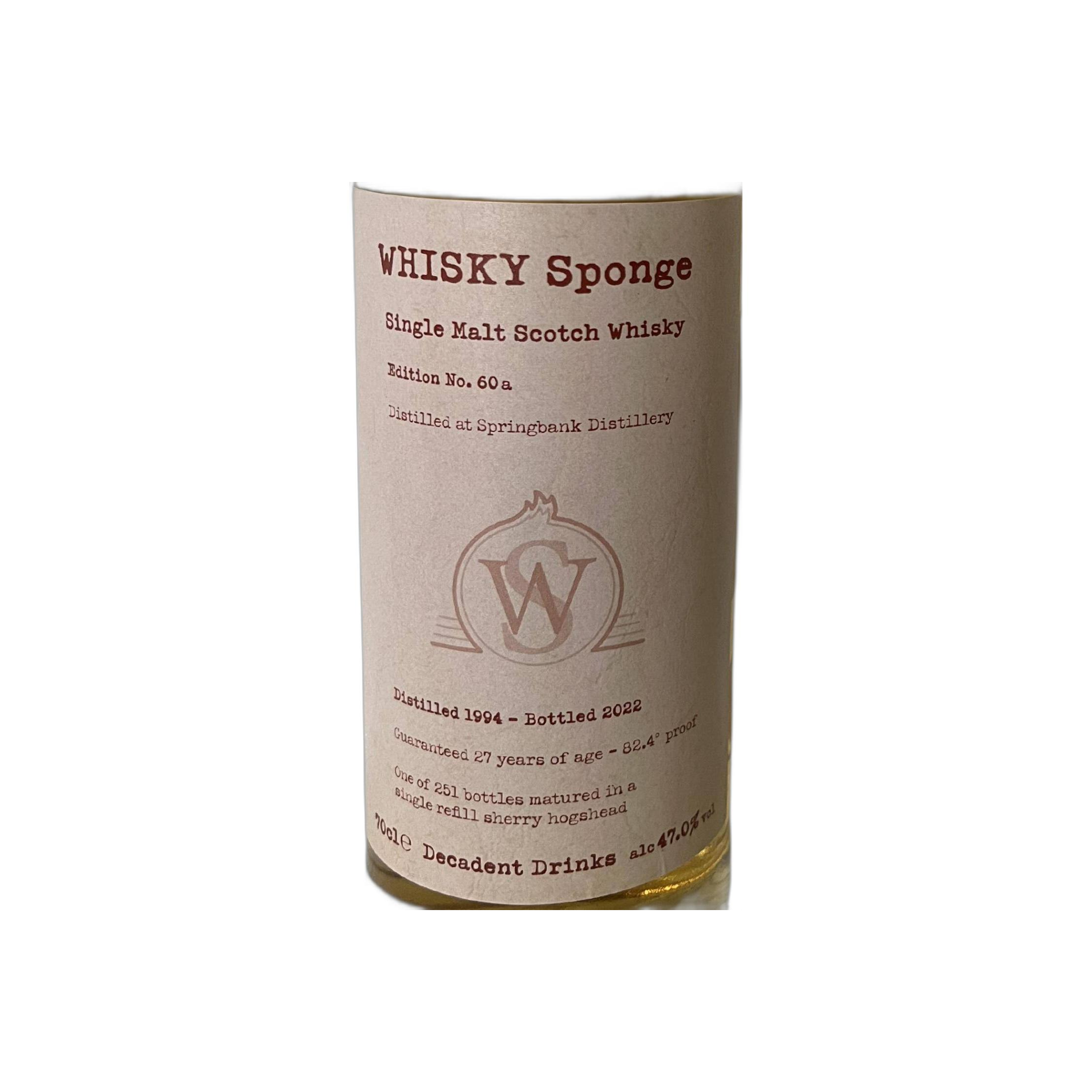 Springbank 1994 27 Years Single Malt Whisky 3