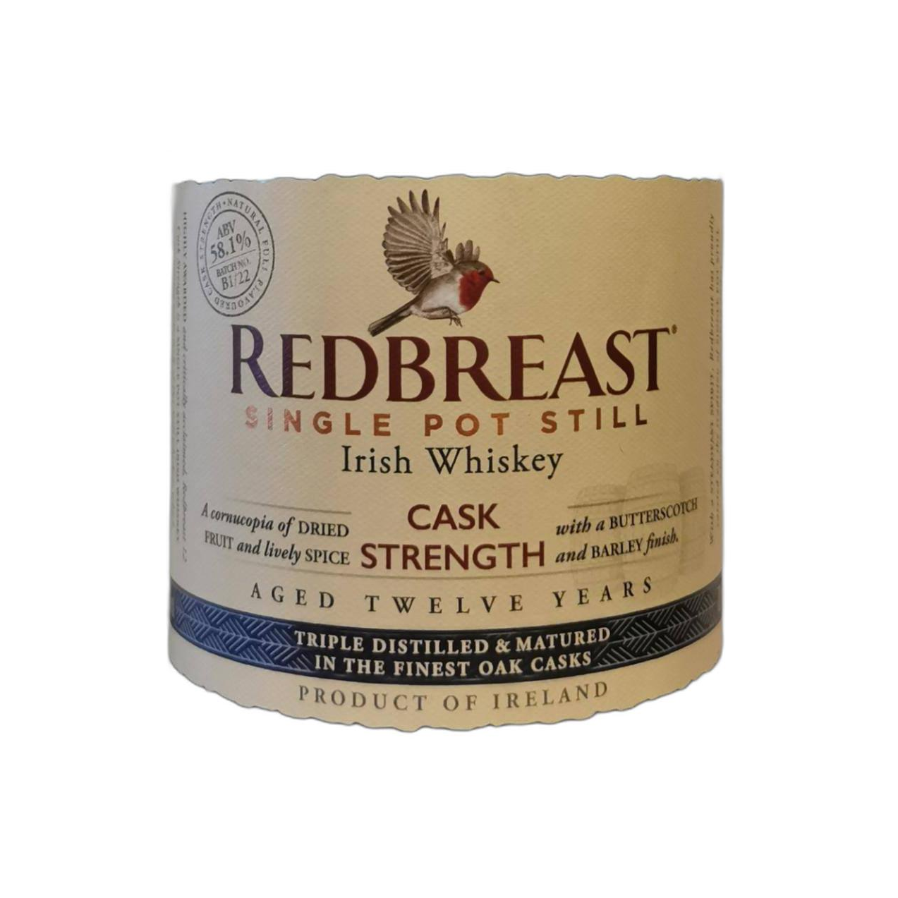 Redbreast Cask Strength Collection 12 Years Single Pot Still Whisky 2