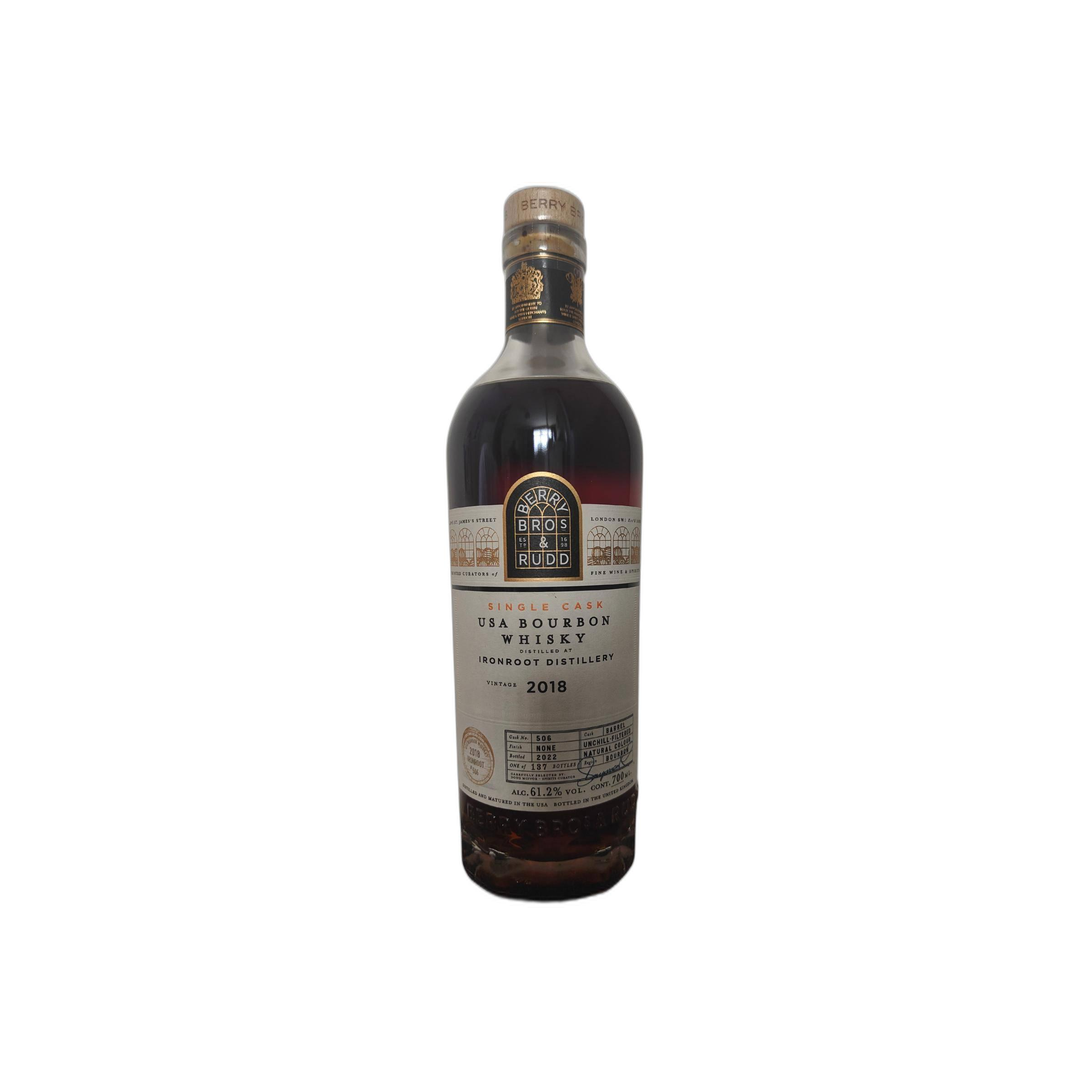 Berry Bros. & Rudd 2018 4 Years Bourbon Whisky