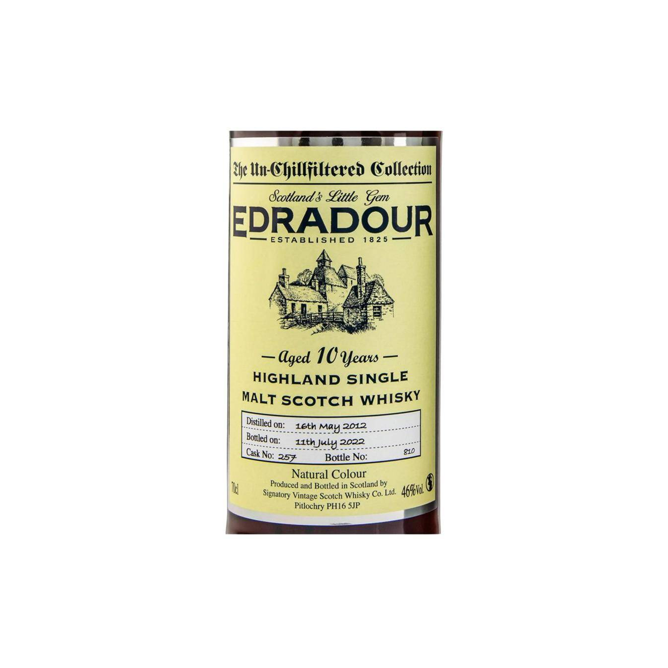 Edradour The Un-Chillfiltered Collection 2012 10 Years Single Malt Whisky 3