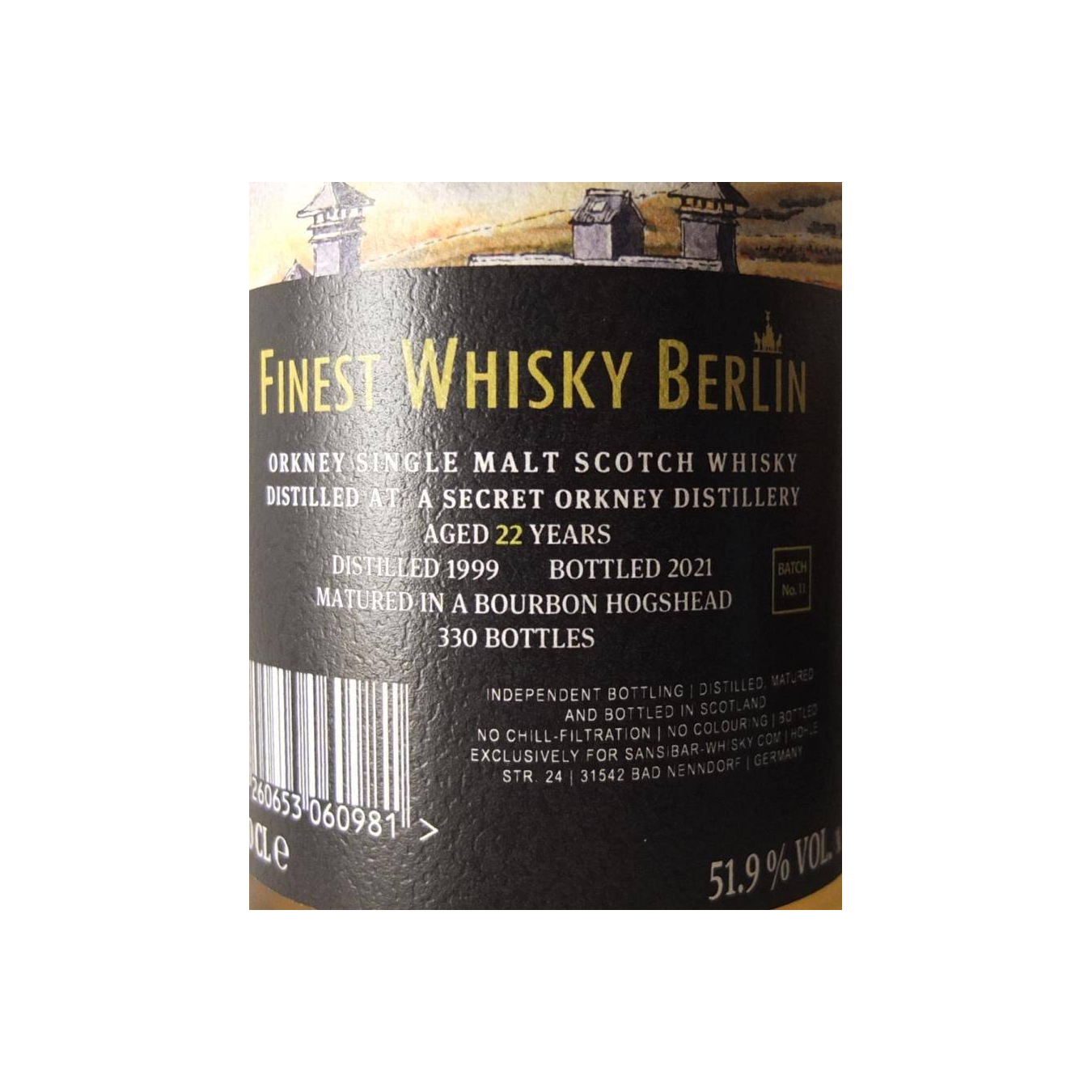 A Secret Orkney Distillery 1999 Sb 2