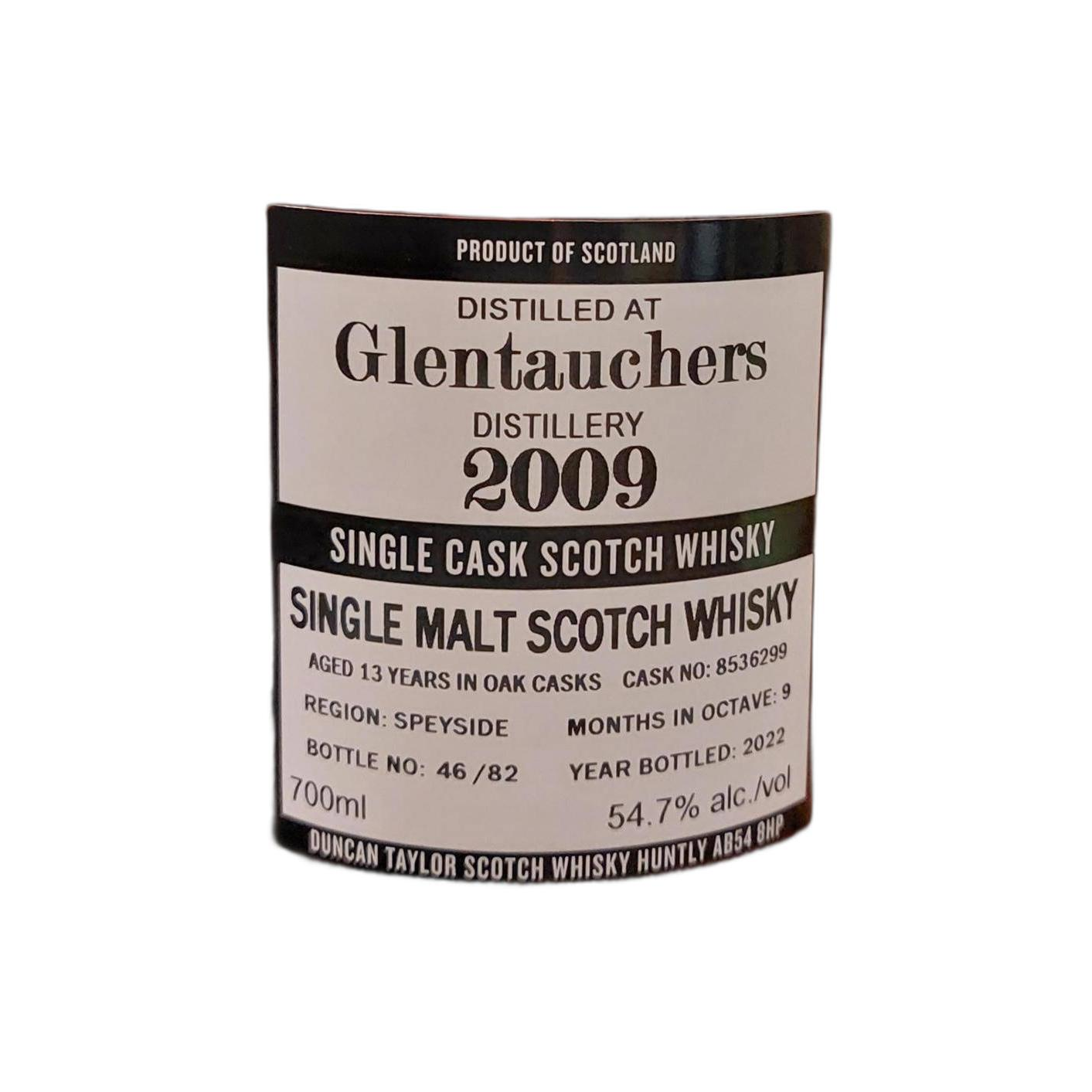 Glentauchers The Octave 2009 13 Years Single Malt Whisky 2