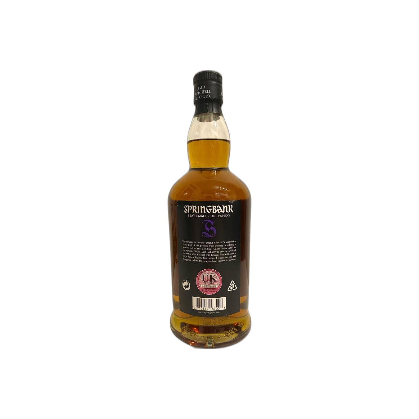 Springbank 18 Years Single Malt Whisky 3