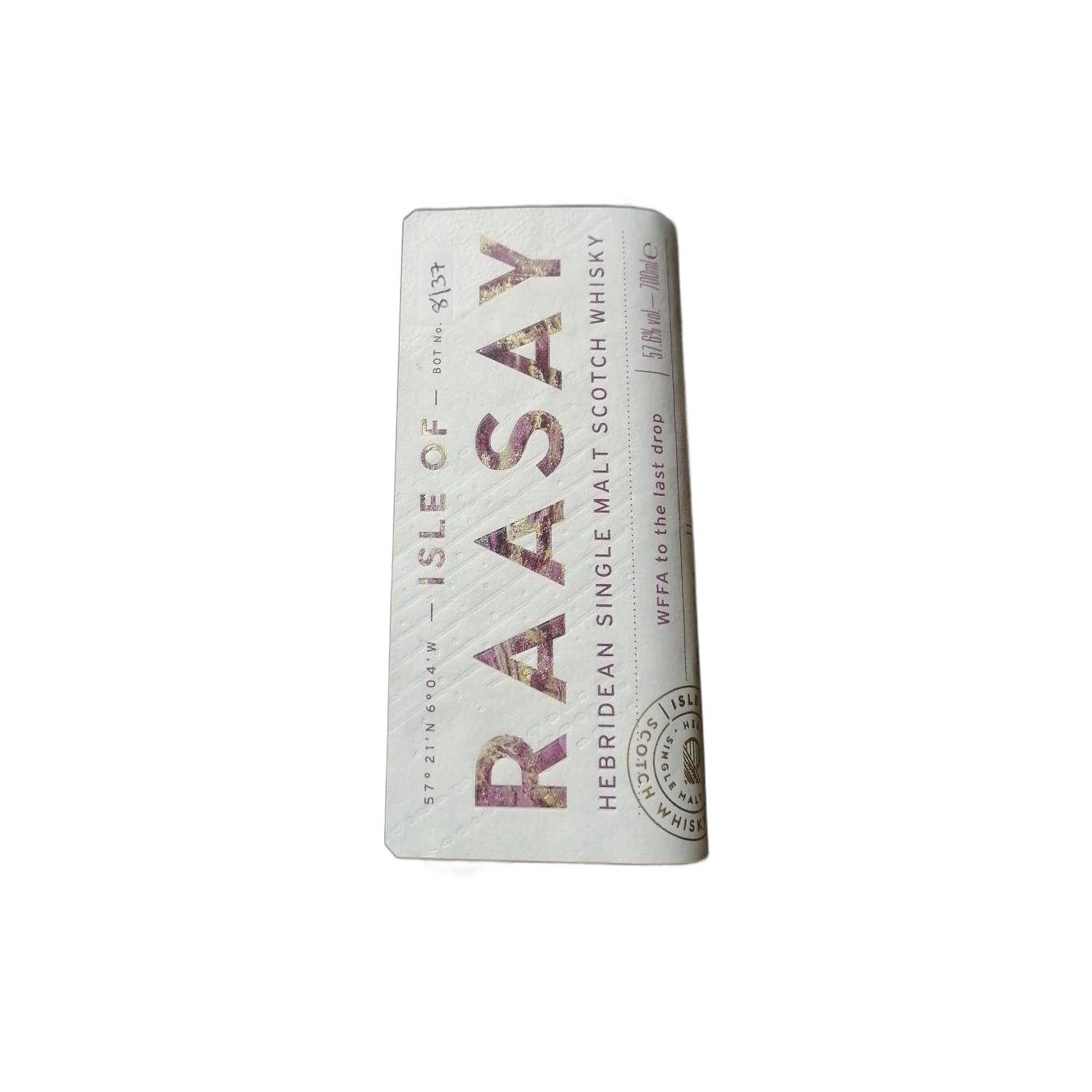 Raasay WFFA to the last drop