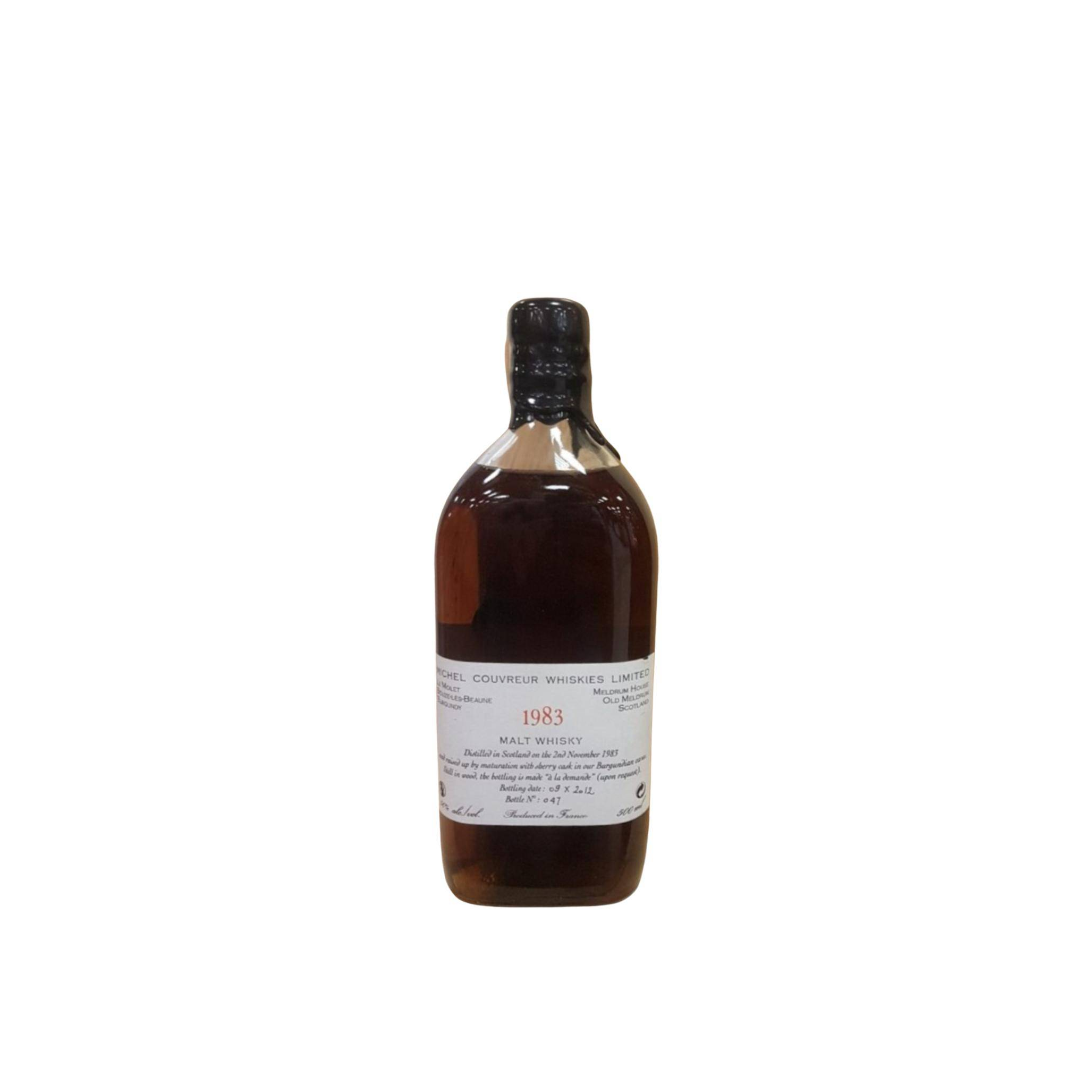Michel Couvreur 1983 28 Years Single Malt Whisky