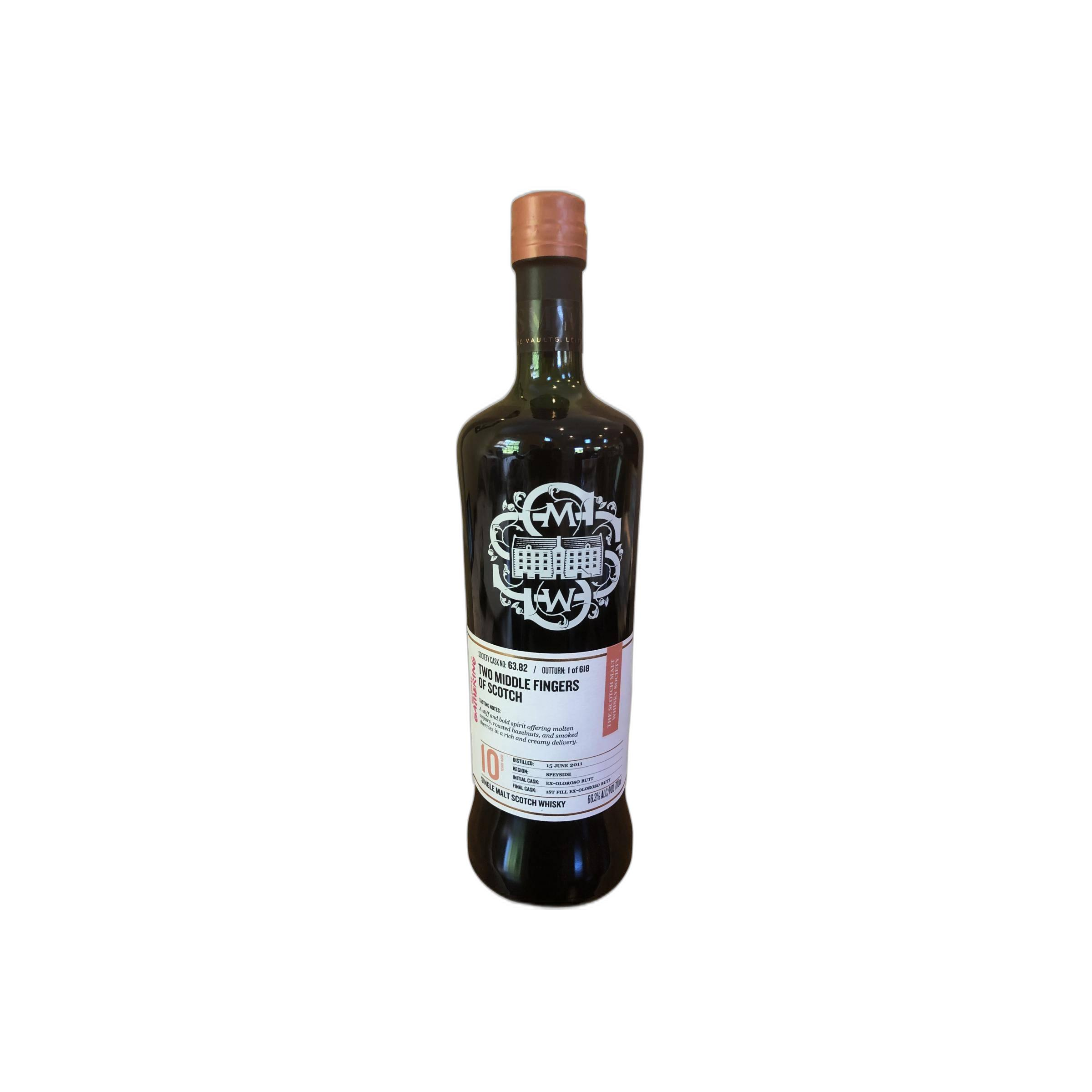 The Scotch Malt Whisky Society 2011 10 Years Single Malt Whisky