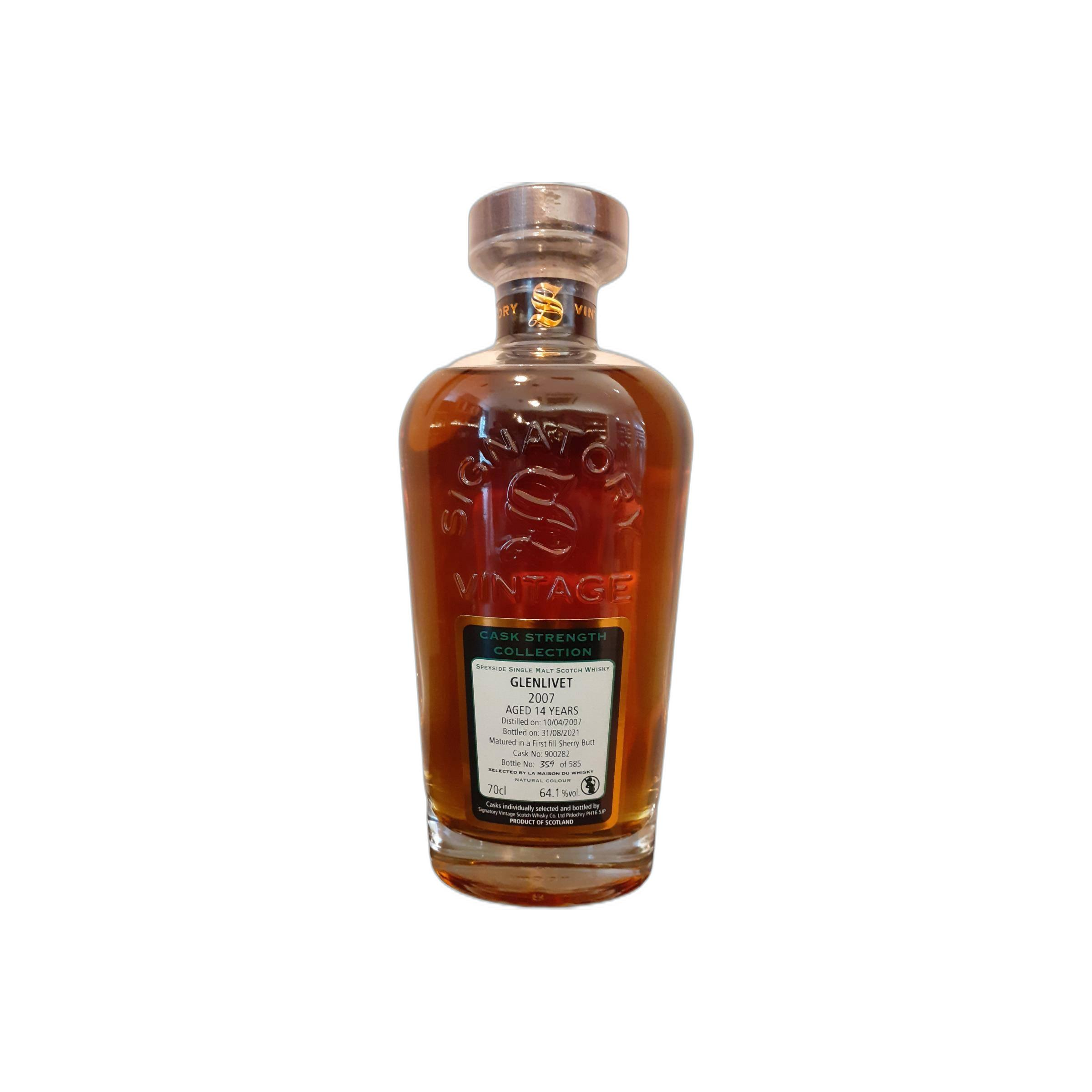 The Glenlivet Cask Strength Collection 2007 14 Years Single Malt Whisky