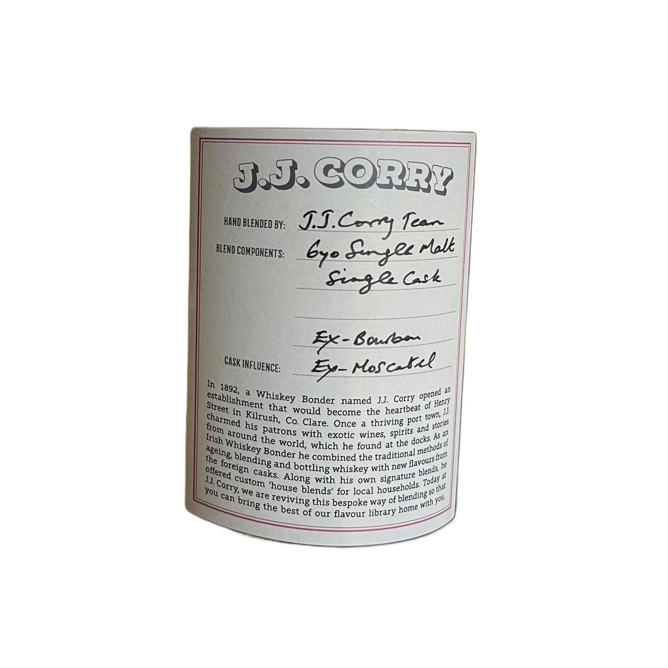 J.J. Corry 6 Years Single Malt Whisky 2