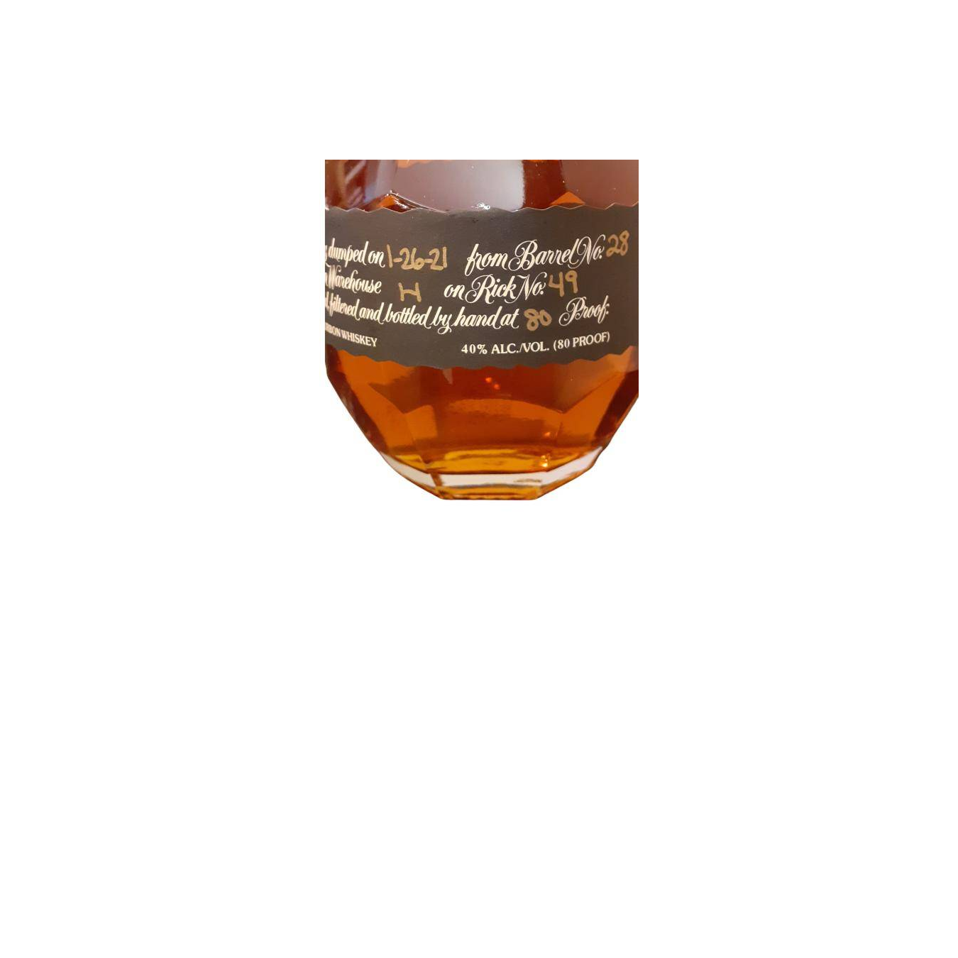 Blanton's Bourbon Whisky 2