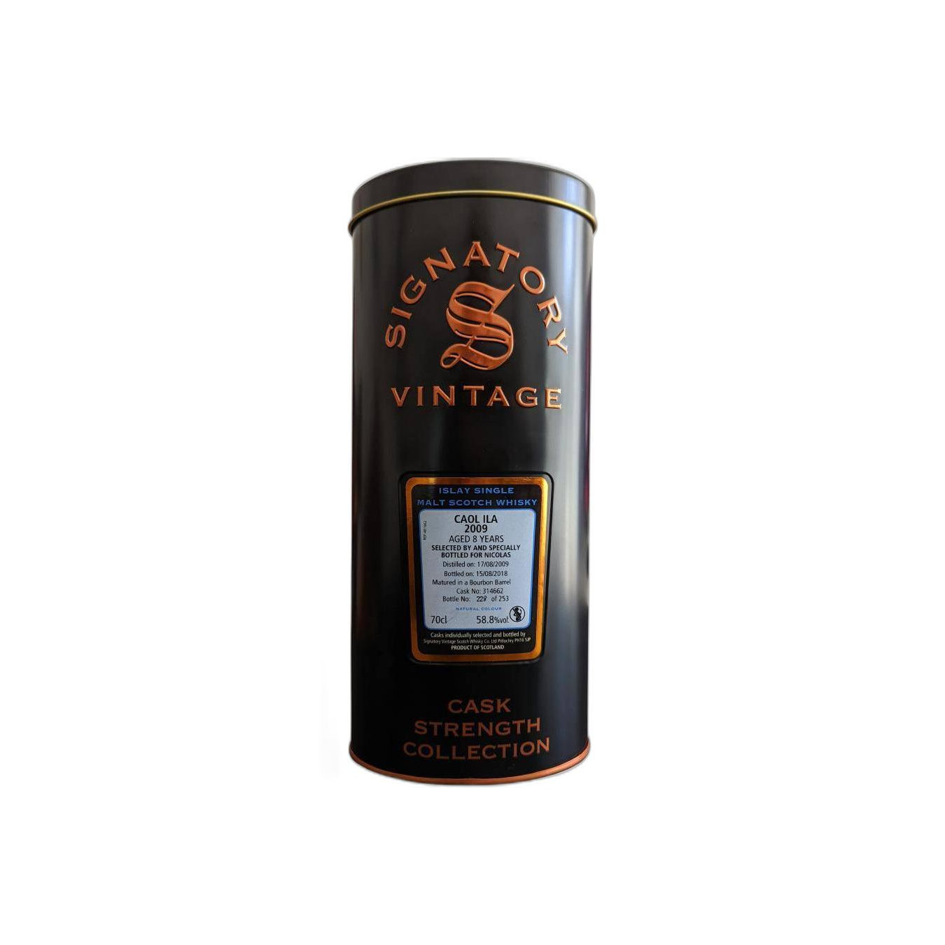 Caol Ila Cask Strength Collection 2009 8 Years Single Malt Whisky 3