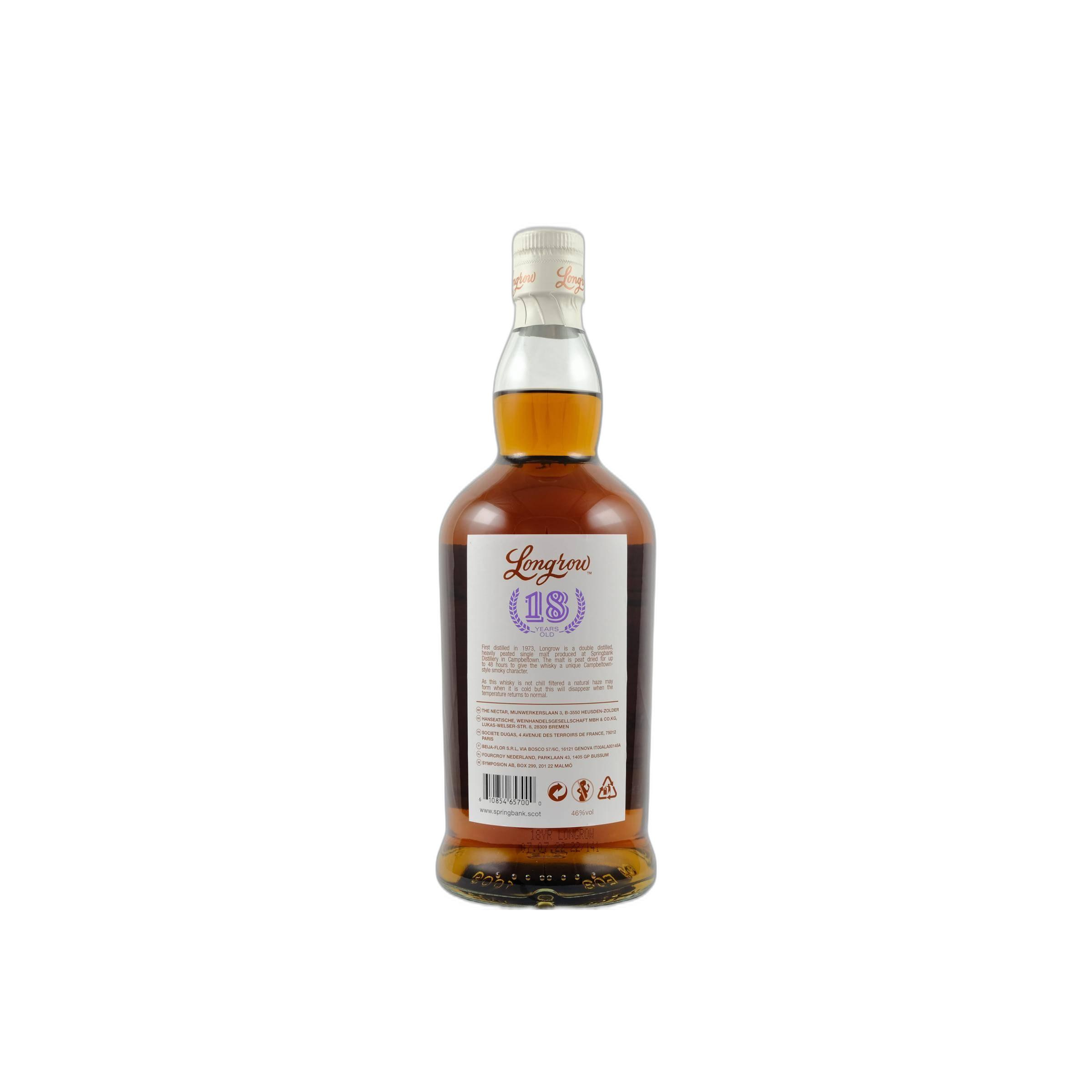 Longrow Limited Edition 18 Years Single Malt Whisky 2