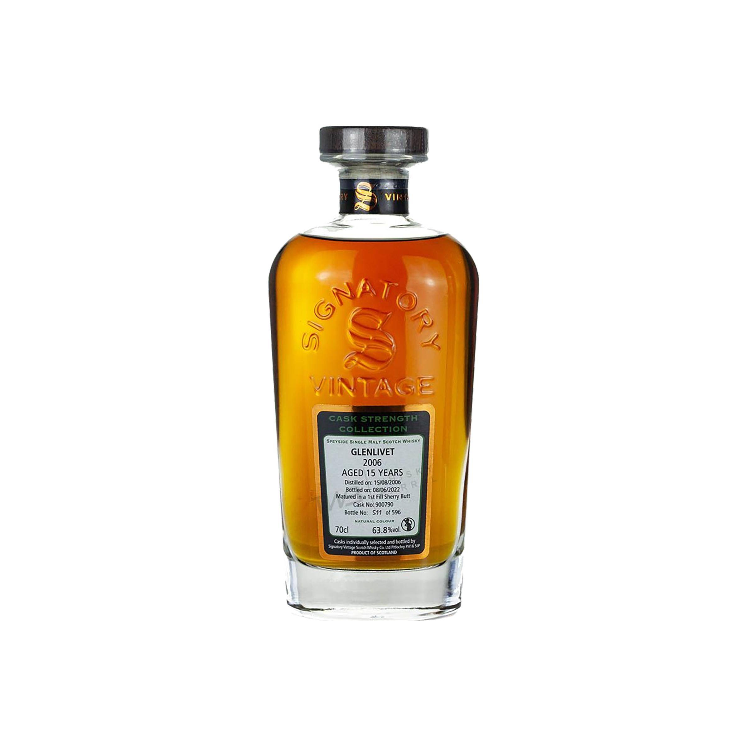 The Glenlivet Cask Strength Collection 2006 15 Years Single Malt Whisky