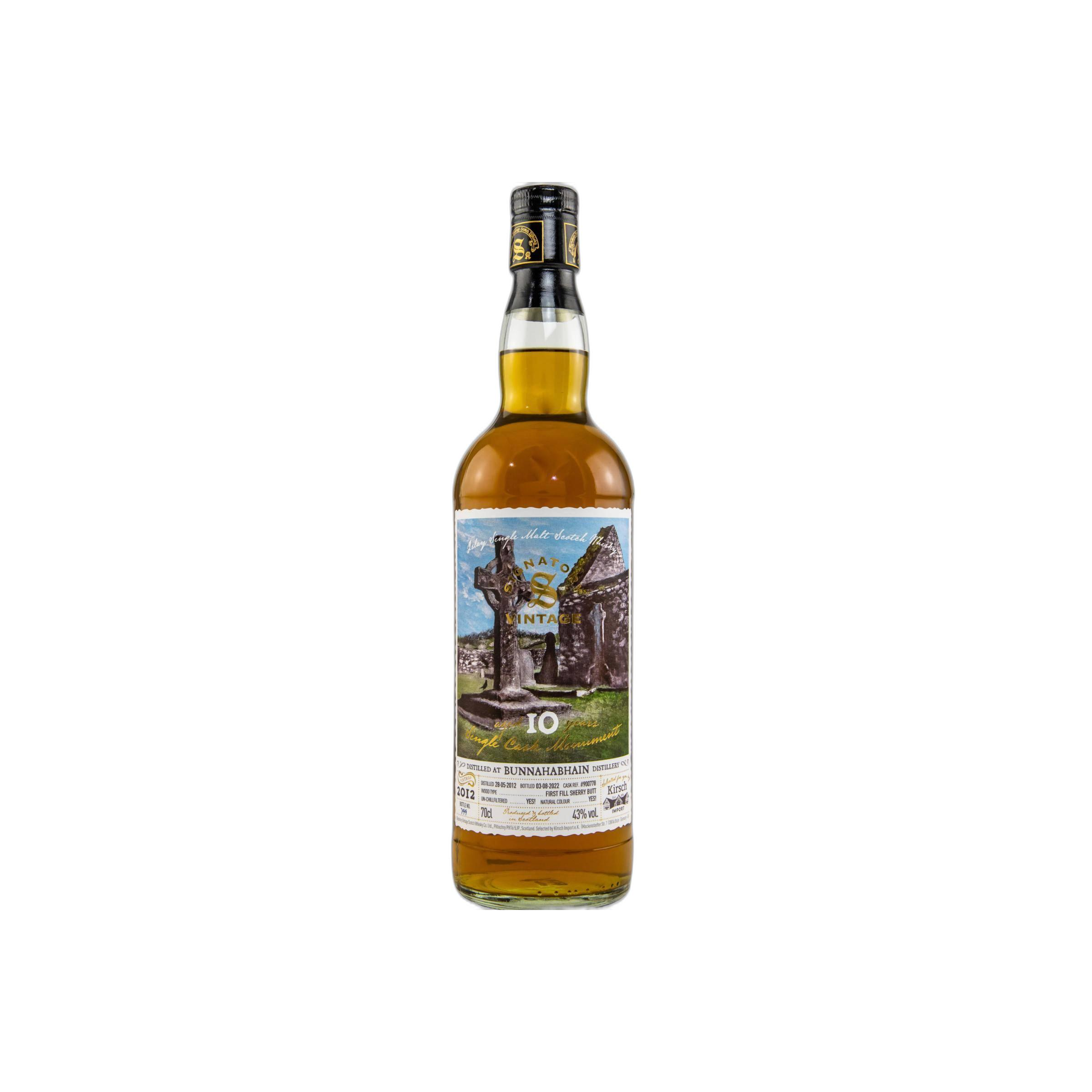 Bunnahabhain Vintage Collection 2012 10 Years Single Malt Whisky