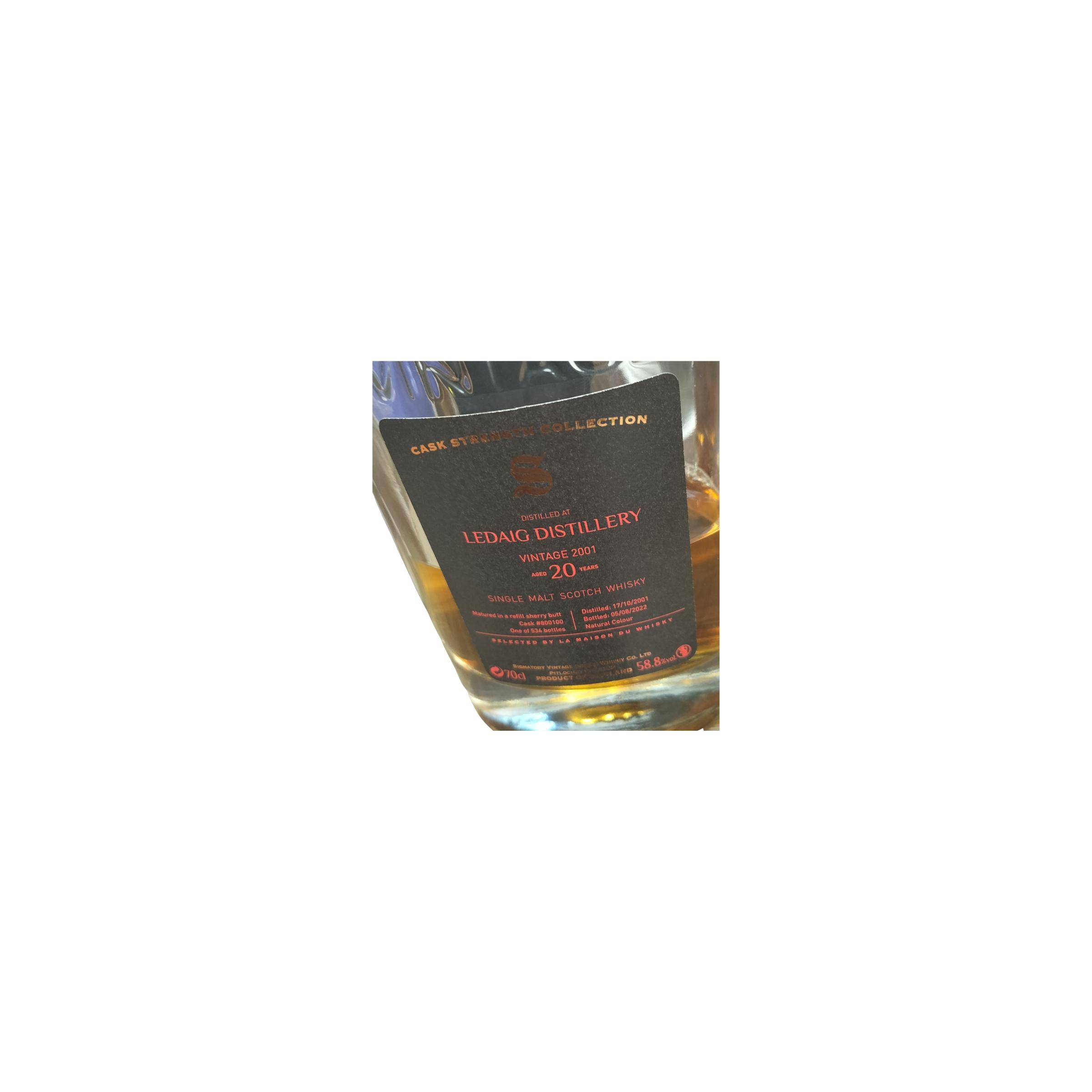 Tobermory Cask Strength Collection 2001 20 Years Single Malt Whisky
