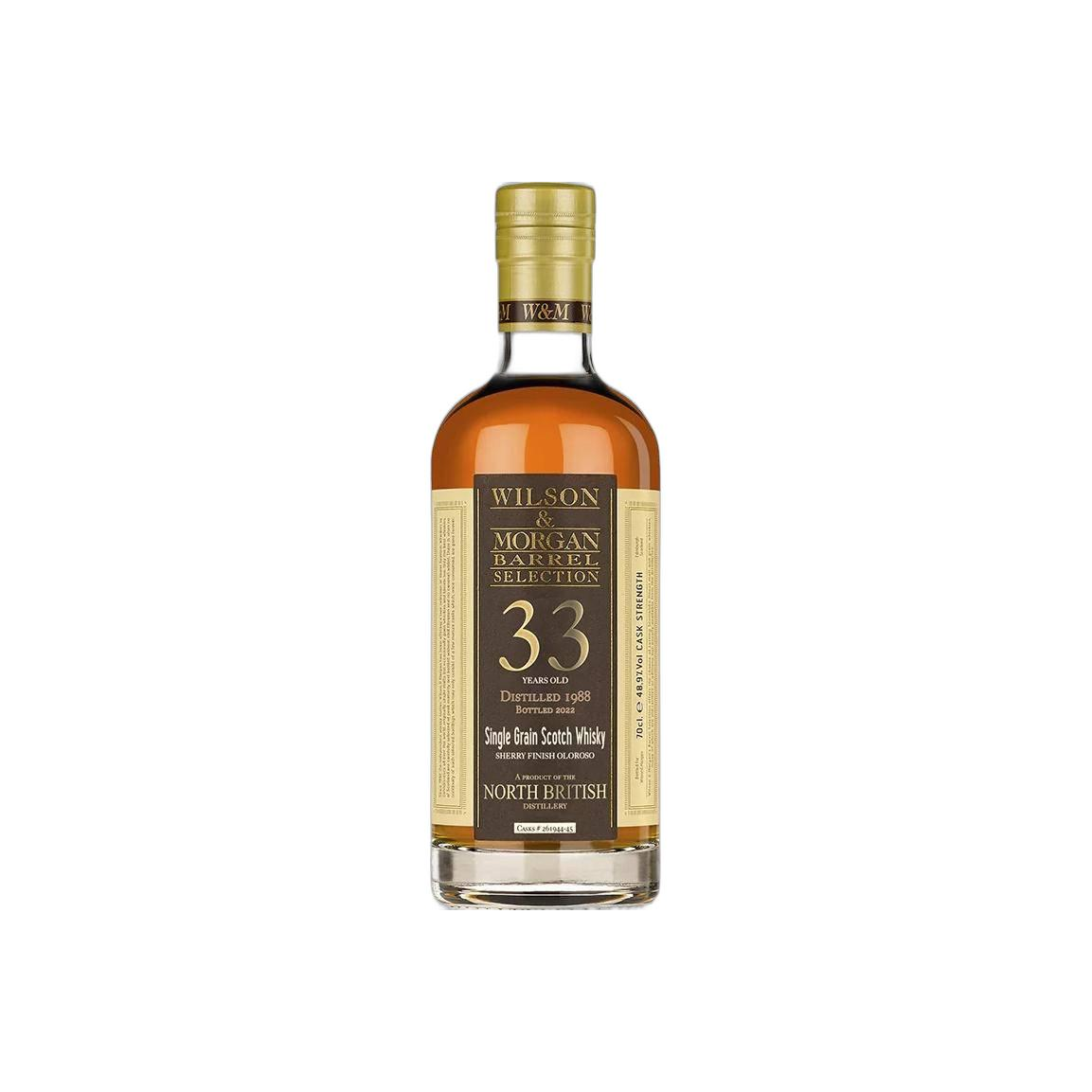 North British 1988 33 Years Single Grain Whisky