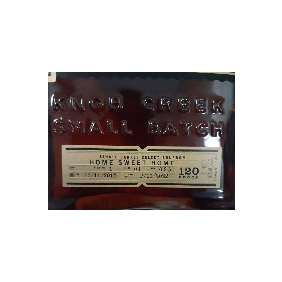 Knob Creek 2012 10 Years Bourbon Whisky 3