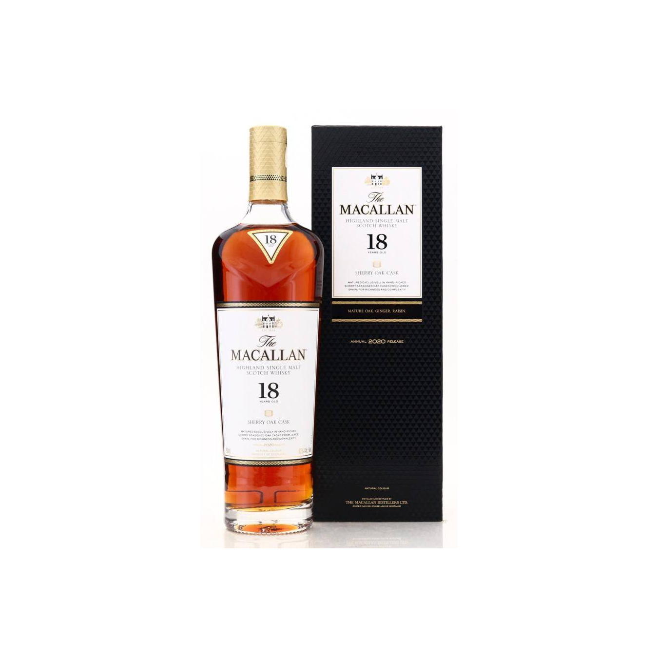 The Macallan Sherry Cask 18 Years Single Malt Whisky 2