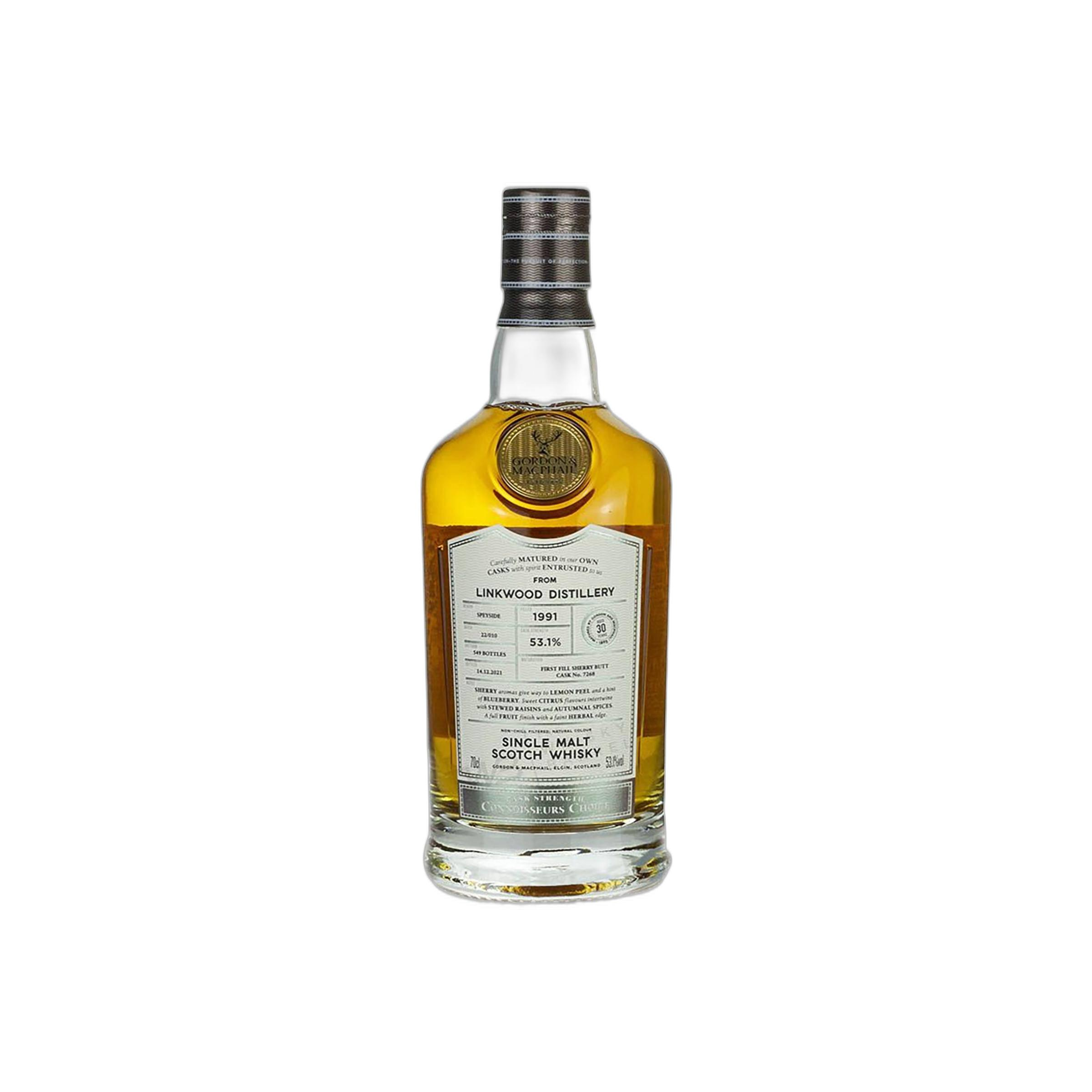 Linkwood Connoisseurs Choice - Cask Strength 1991 30 Years Single Malt Whisky