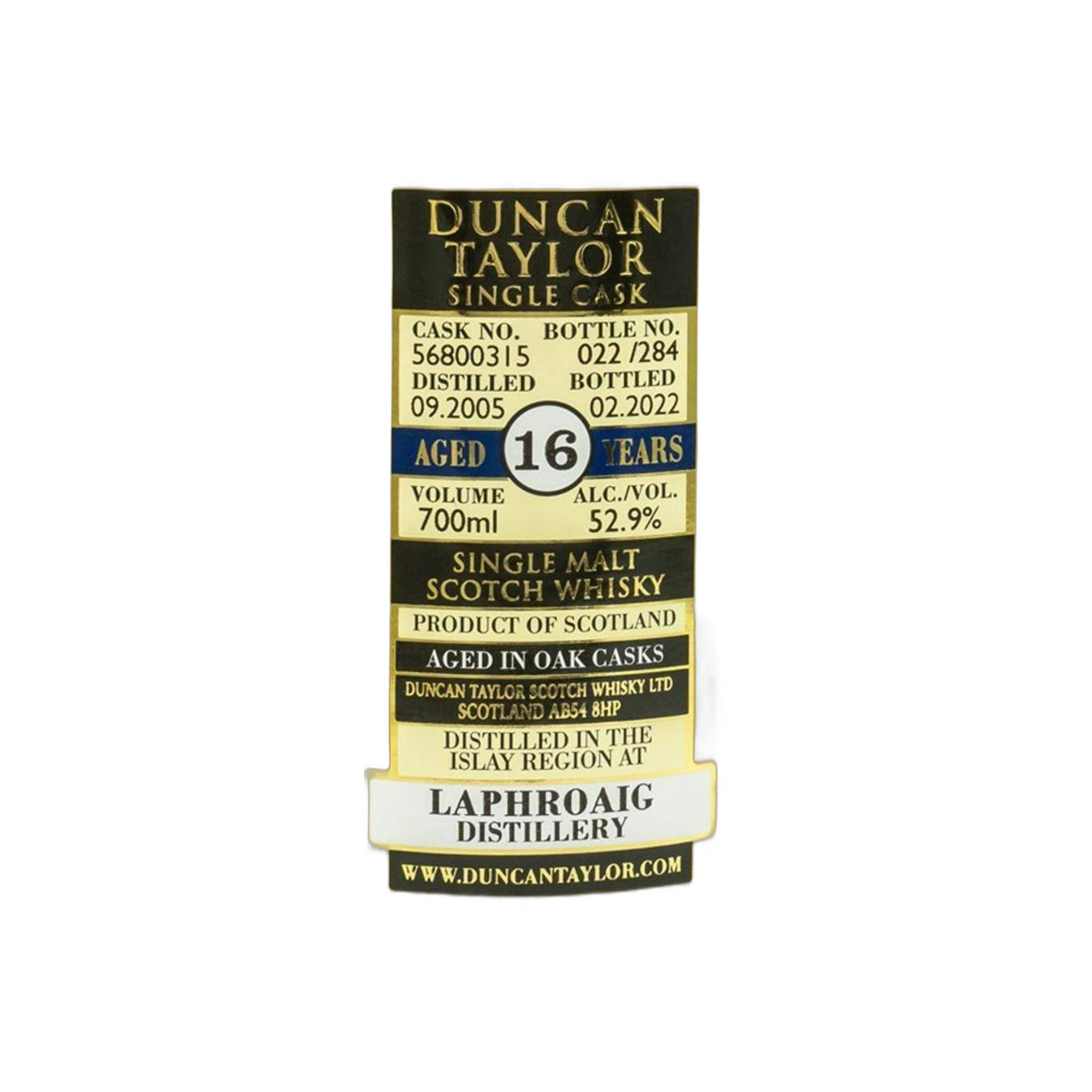 Laphroaig Single Cask 2005 16 Years Single Malt Whisky 3