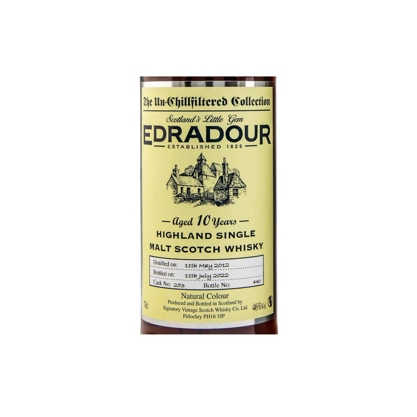 Edradour The Un-Chillfiltered Collection 2001 10 Years Single Malt Whisky 4