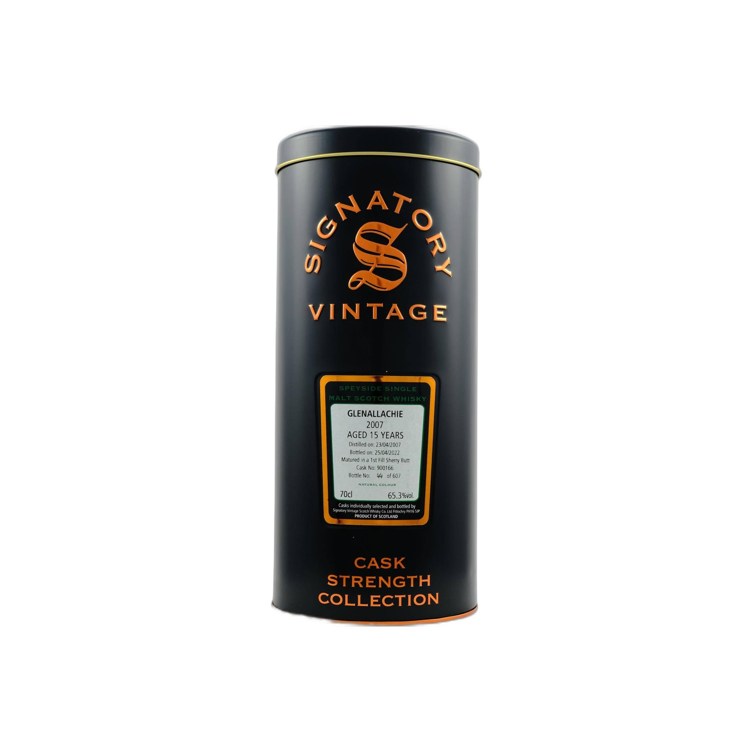 The GlenAllachie Cask Strength Collection 2007 15 Years Single Malt Whisky 2