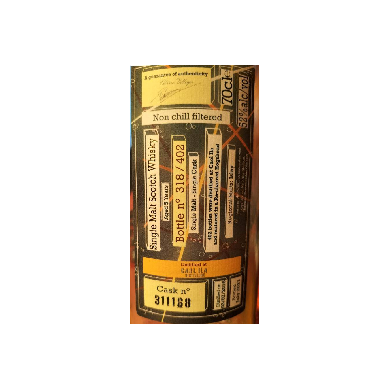 Caol Ila 2016 5 Years Single Malt Whisky