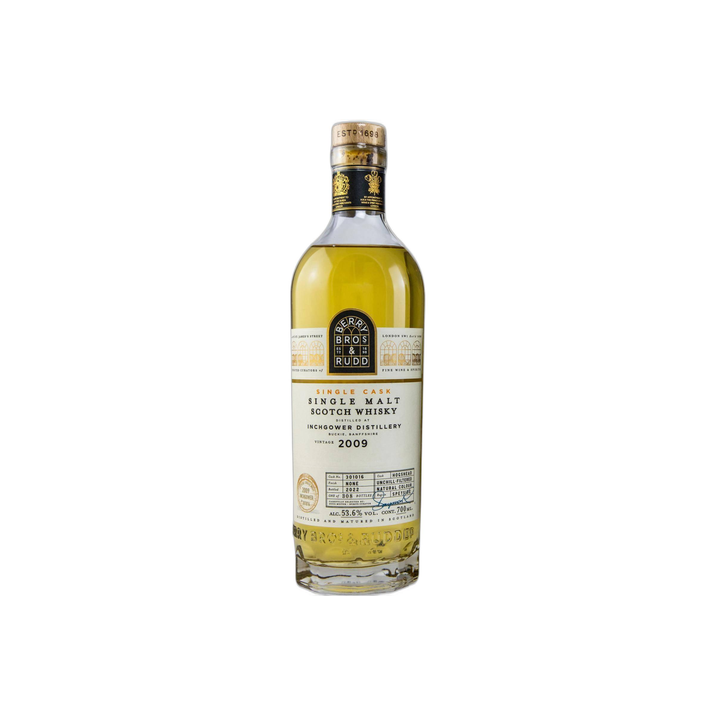 Inchgower Single Cask 2009 13 Years Single Malt Whisky