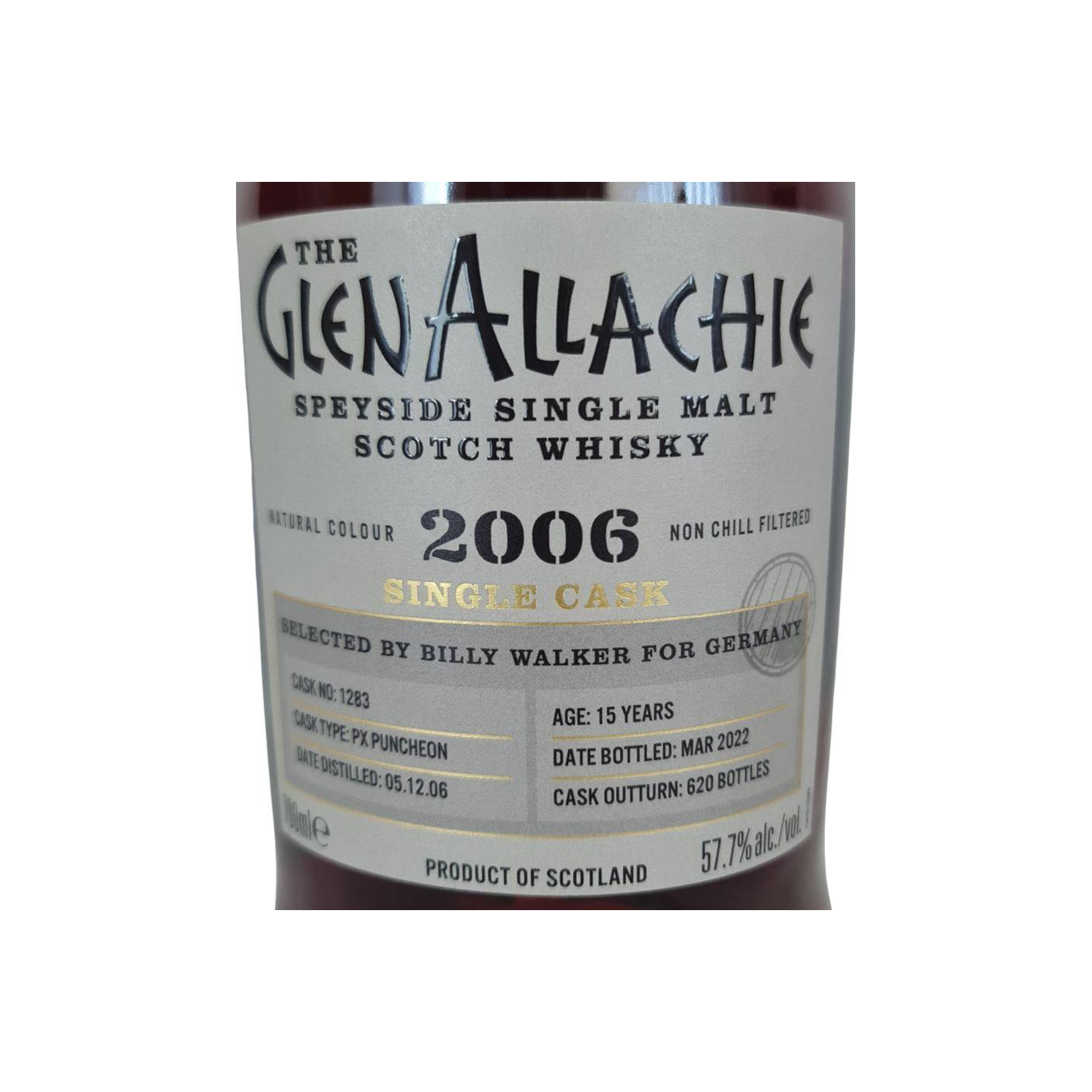 The GlenAllachie Single Cask 2006 15 Years Single Malt Whisky 3