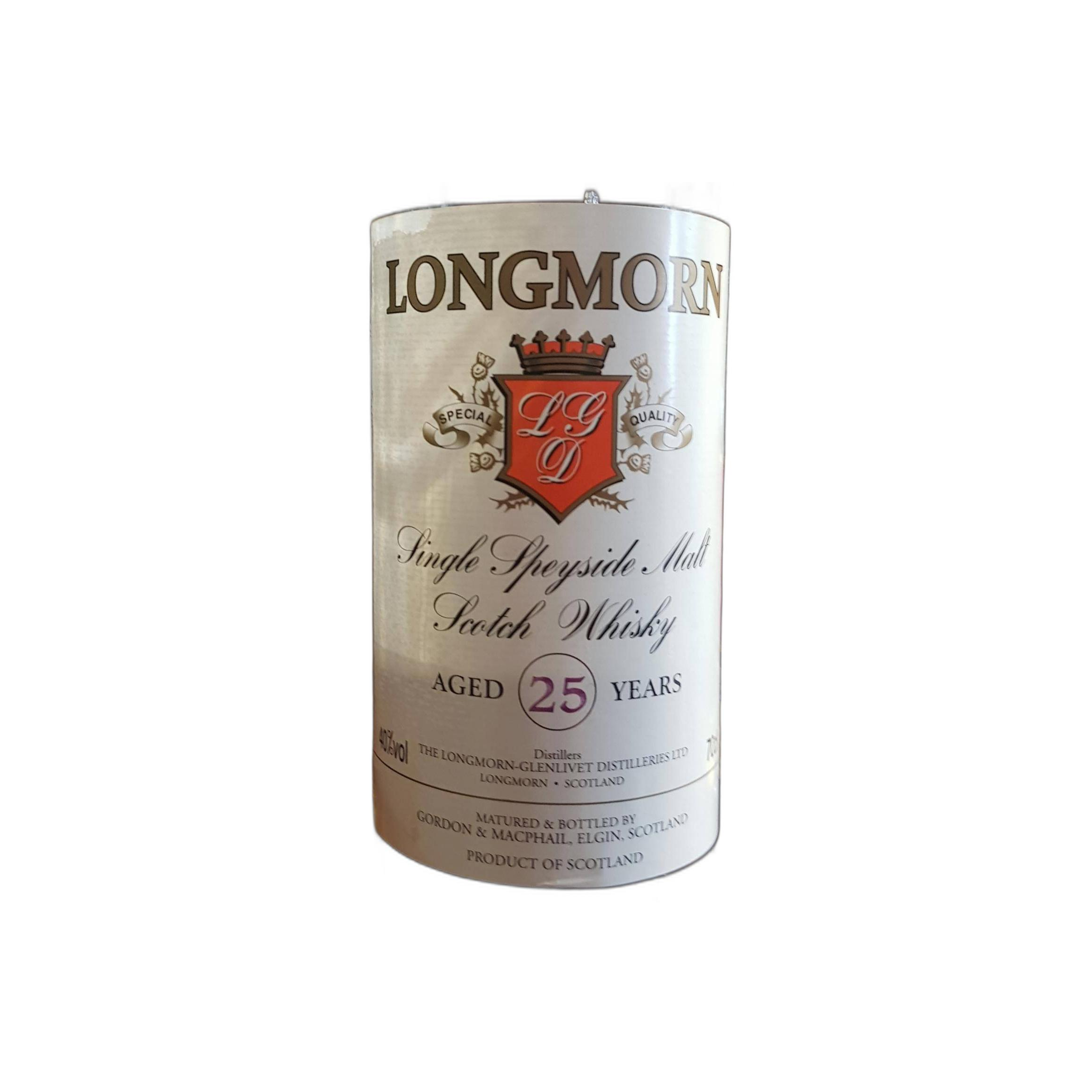 Longmorn Licensed Bottling 25 Years Single Malt Whisky 2