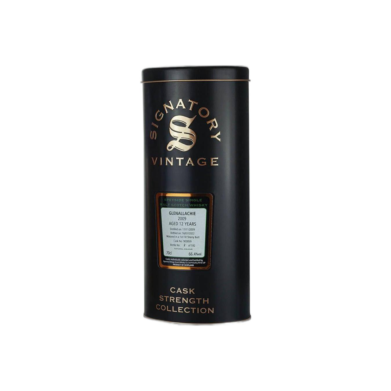 The GlenAllachie Cask Strength Collection 2009 12 Years Single Malt Whisky 2