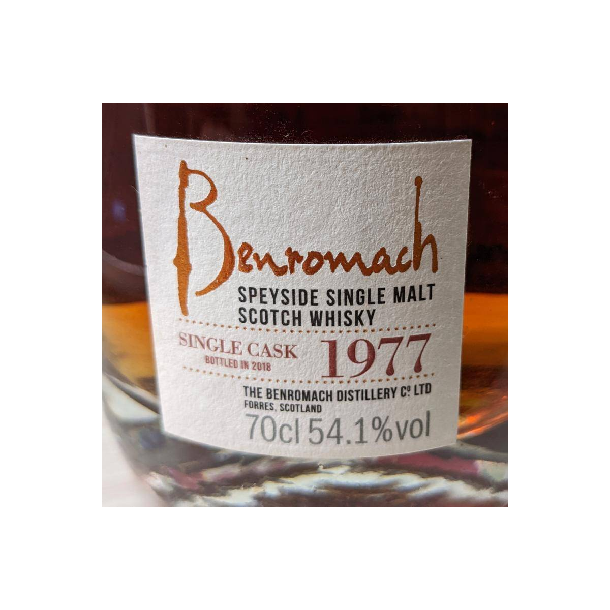 Benromach 1977 41 Years Single Malt Whisky 2
