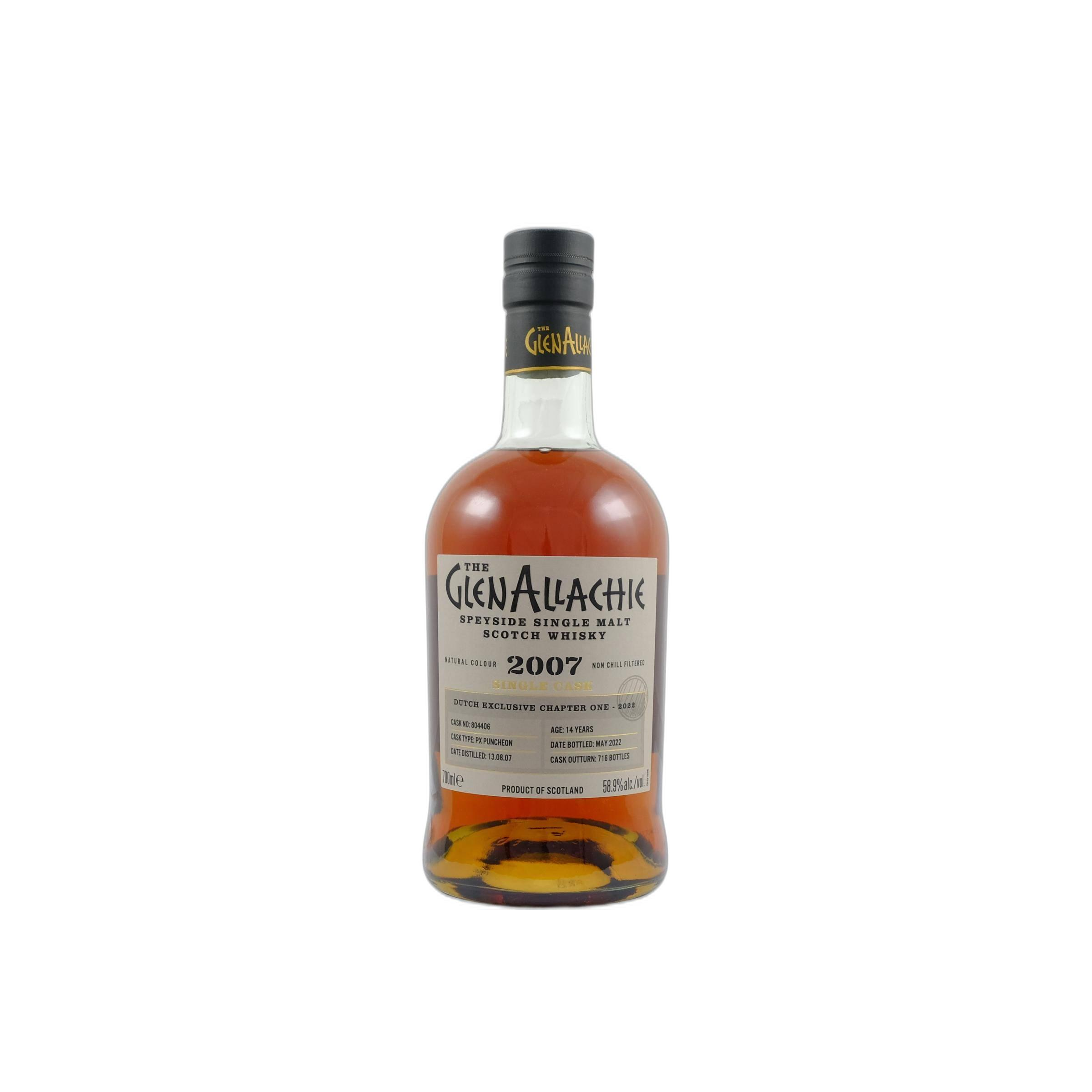 The GlenAllachie Single Cask 2007 14 Years Single Malt Whisky