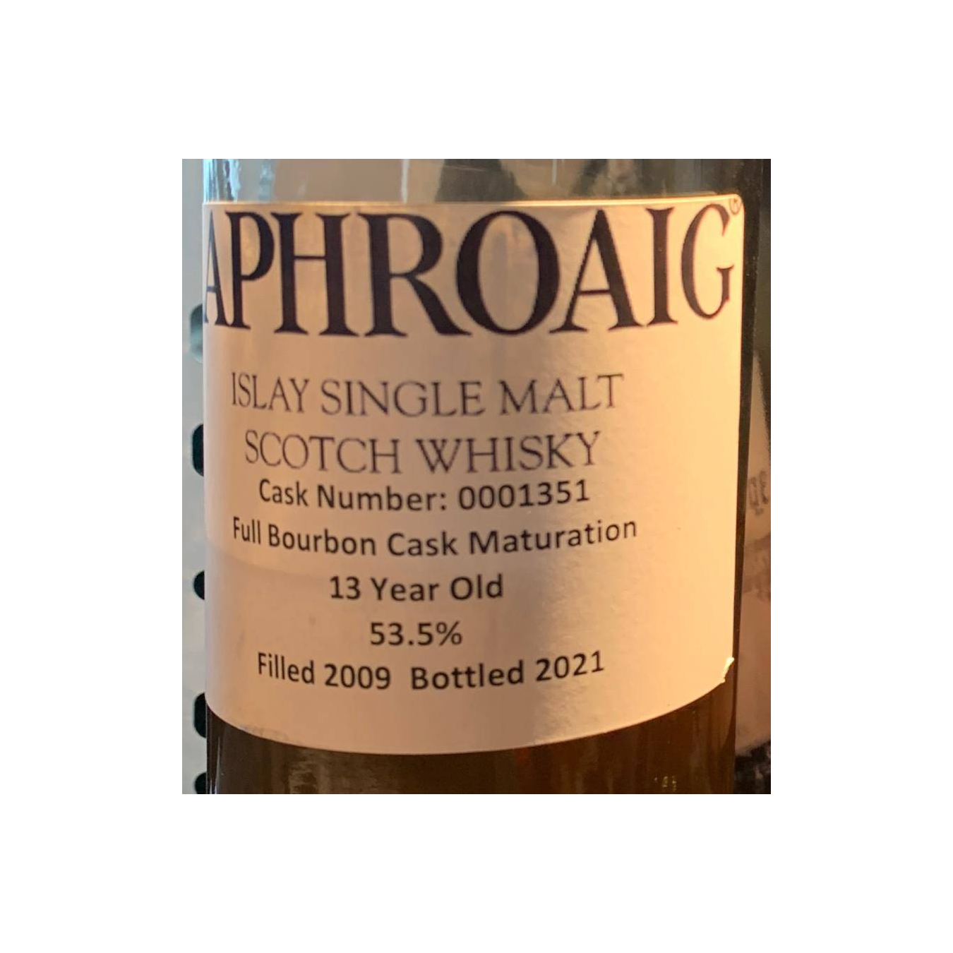 Laphroaig 2009 13 Years Single Malt Whisky