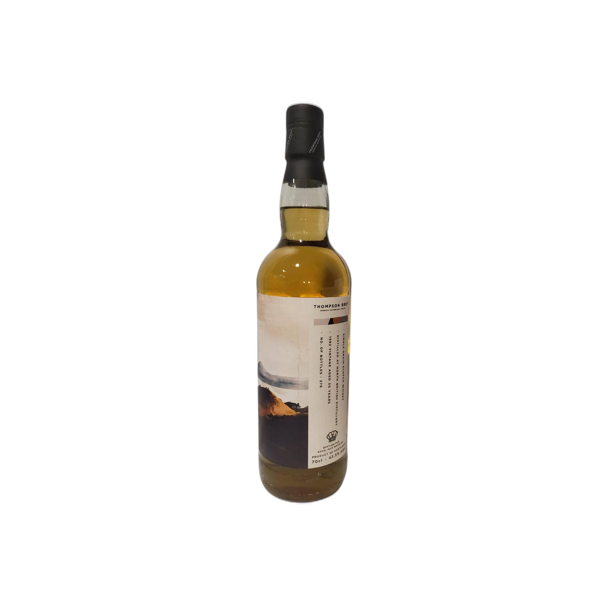 North British 1992 30 Years Single Grain Whisky