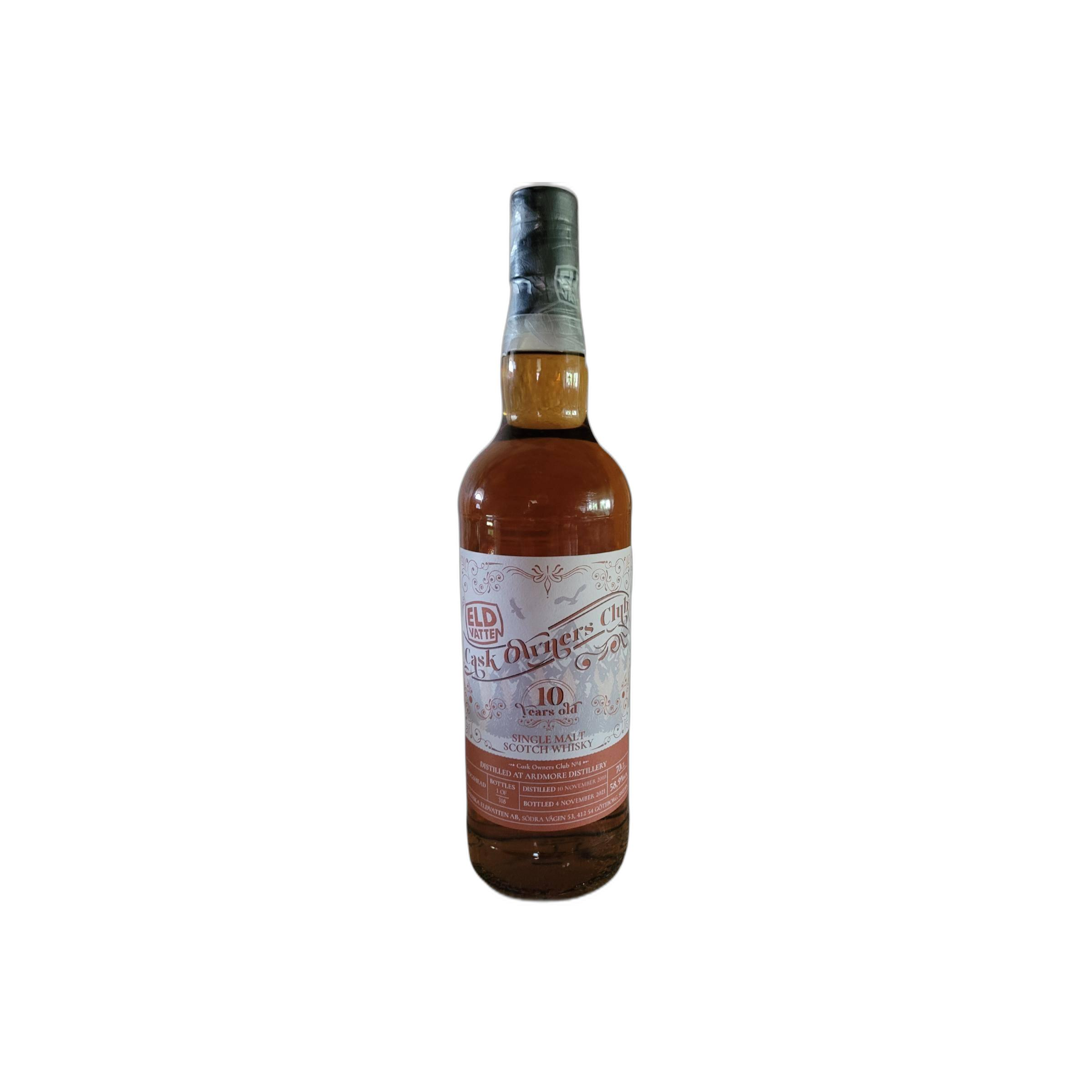Ardmore 2010 10 Years Single Malt Whisky