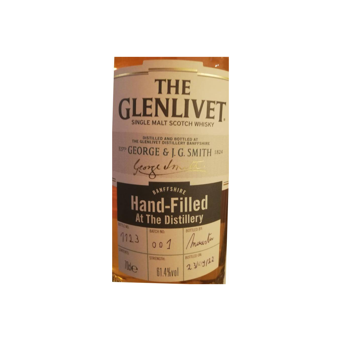 The Glenlivet Single Malt Whisky