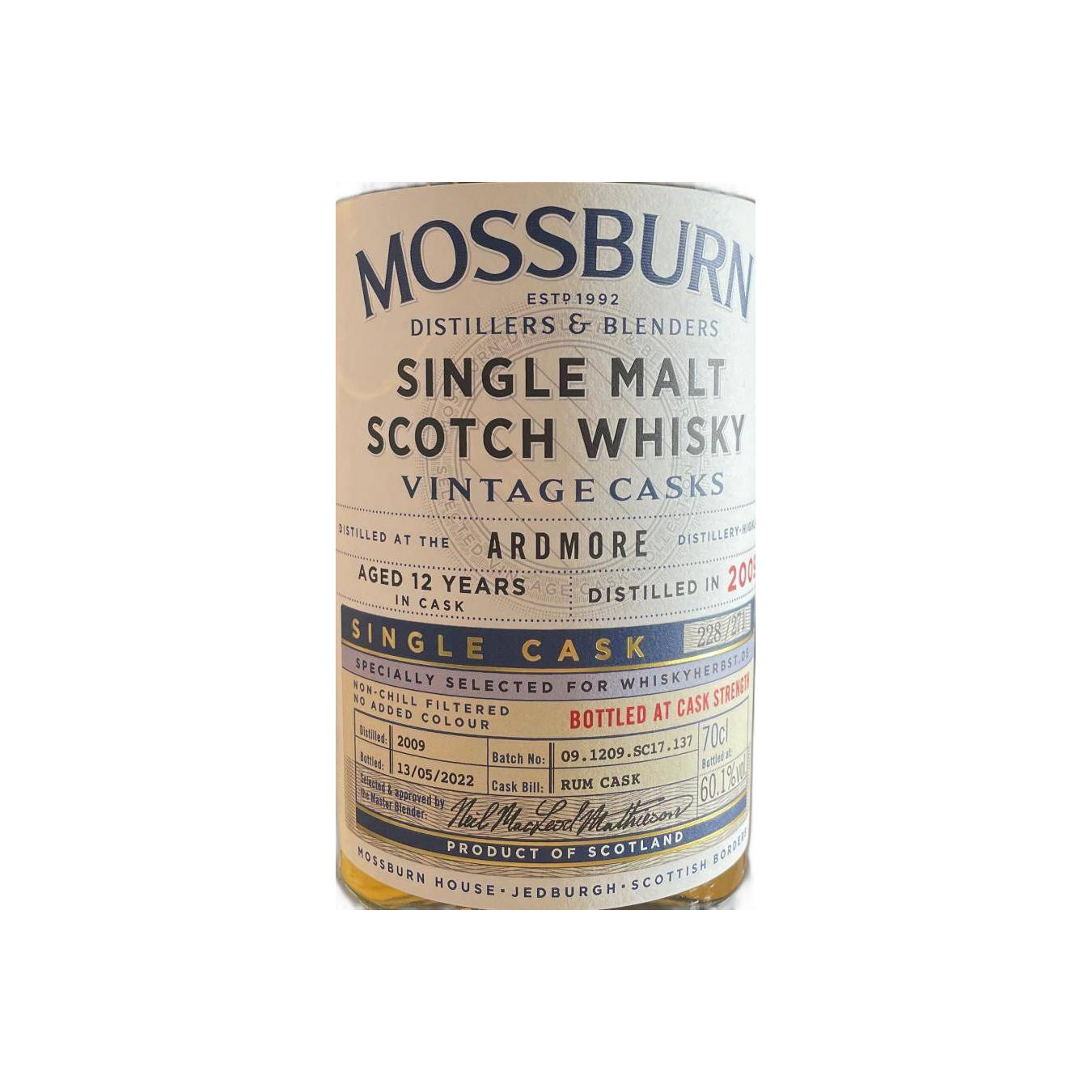 Ardmore 2009 12 Years Single Malt Whisky 2