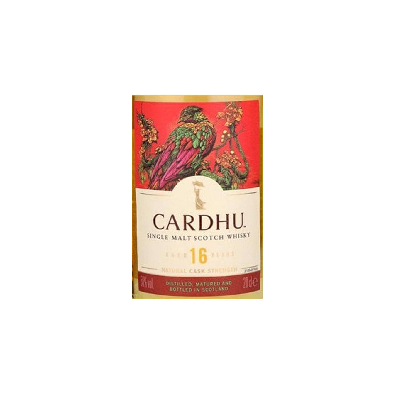 Cardhu 16 Years Single Malt Whisky