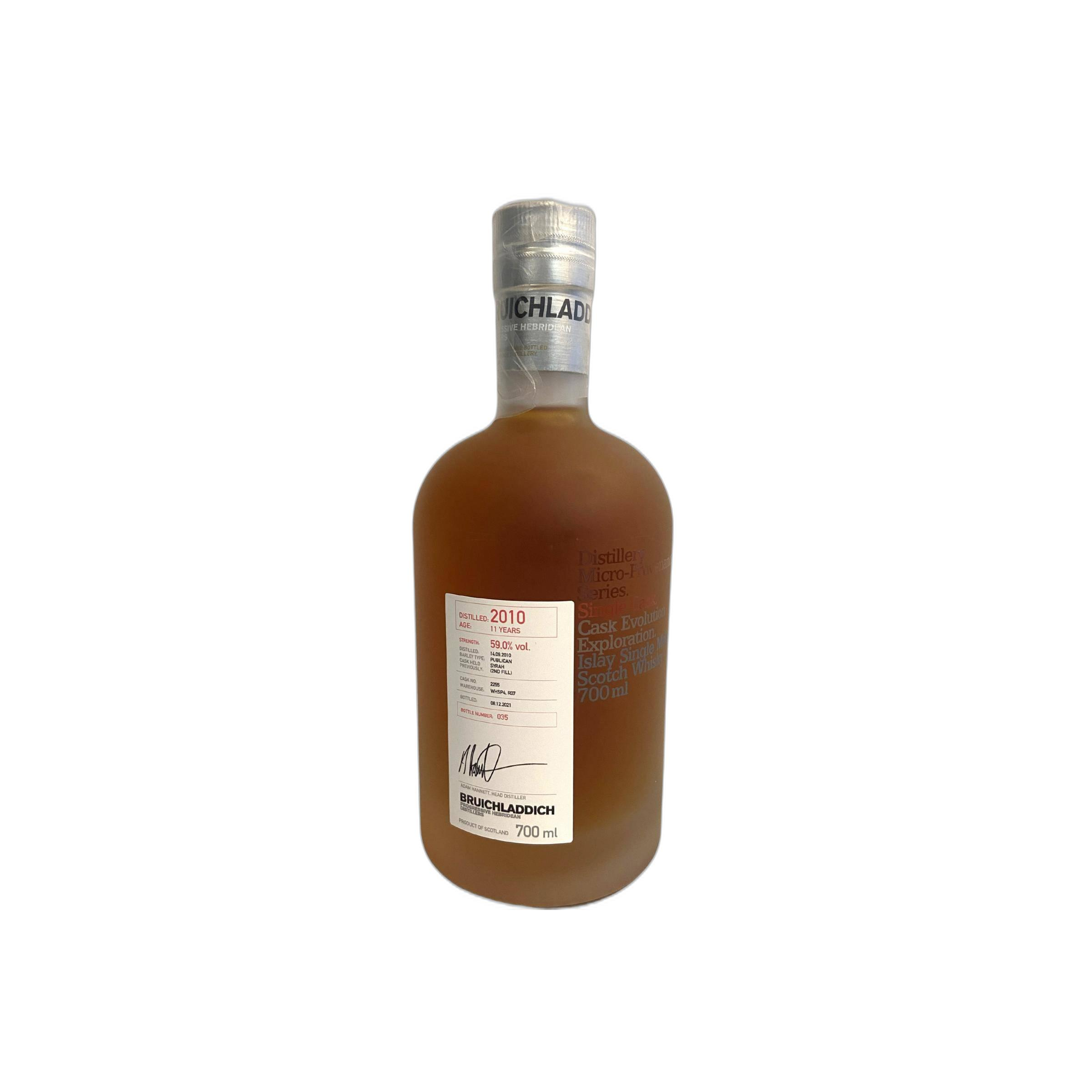 Bruichladdich 2010 11 Years Single Malt Whisky