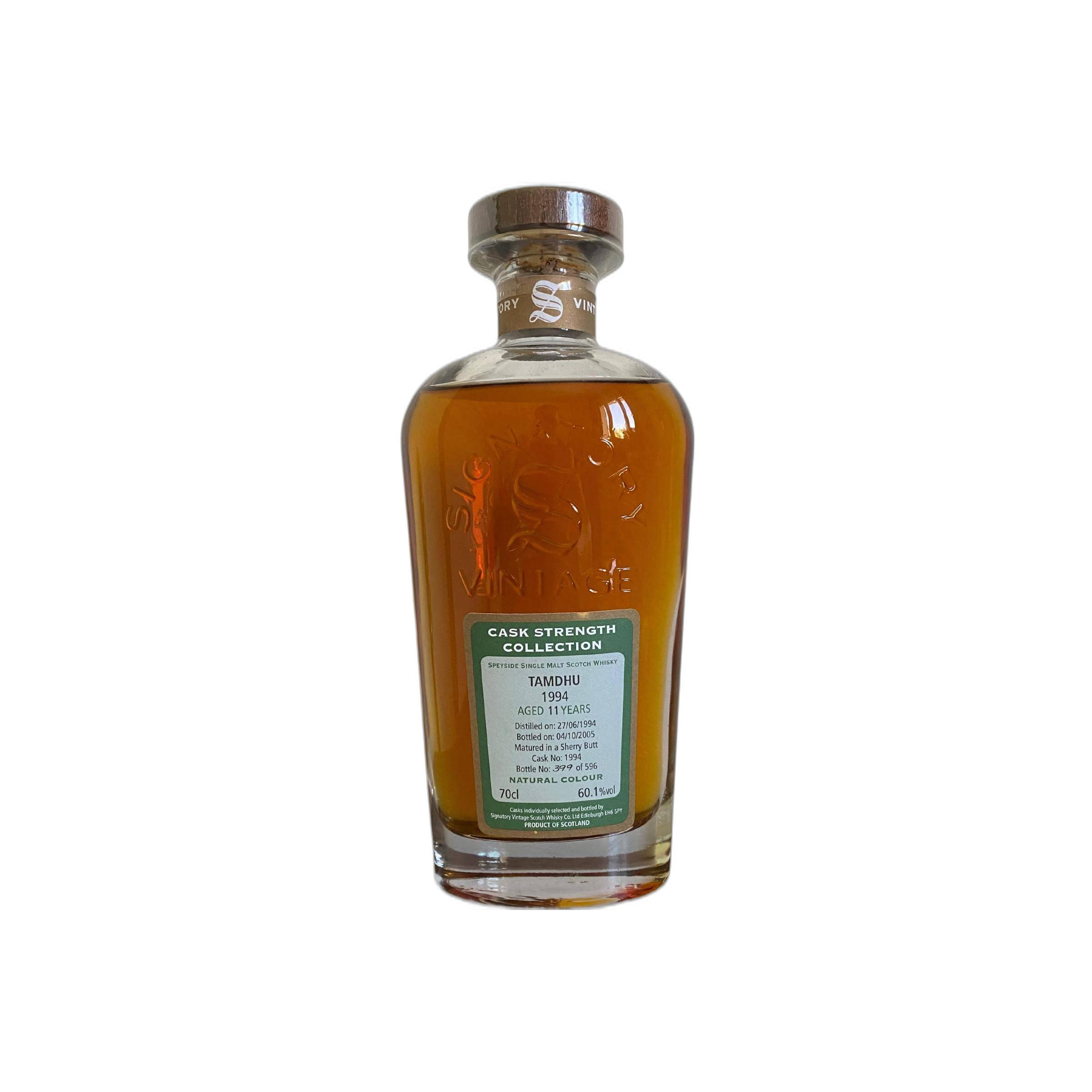 Tamdhu Cask Strength Collection 1994 11 Years Single Malt Whisky