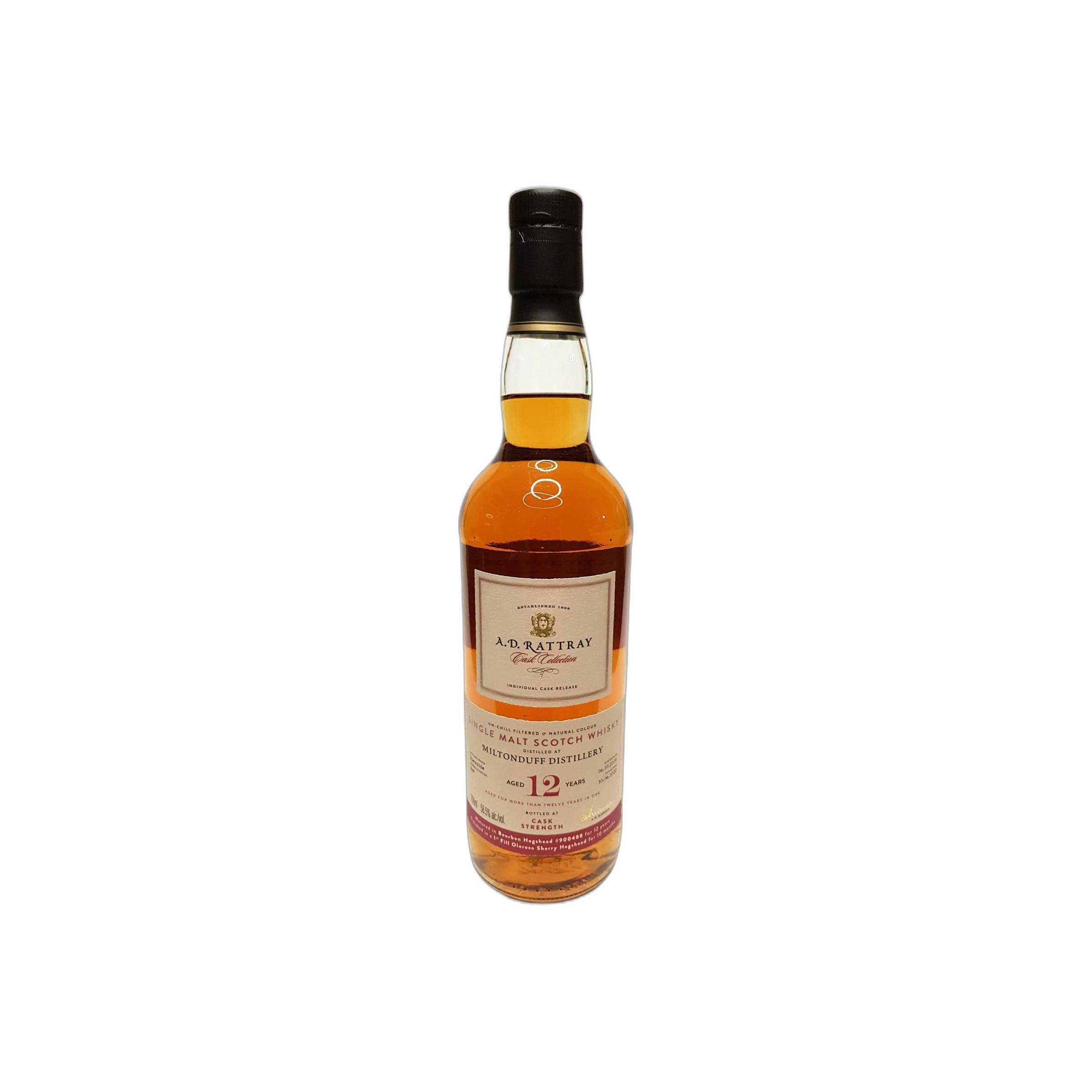 Miltonduff 2009 12 Years Single Malt Whisky