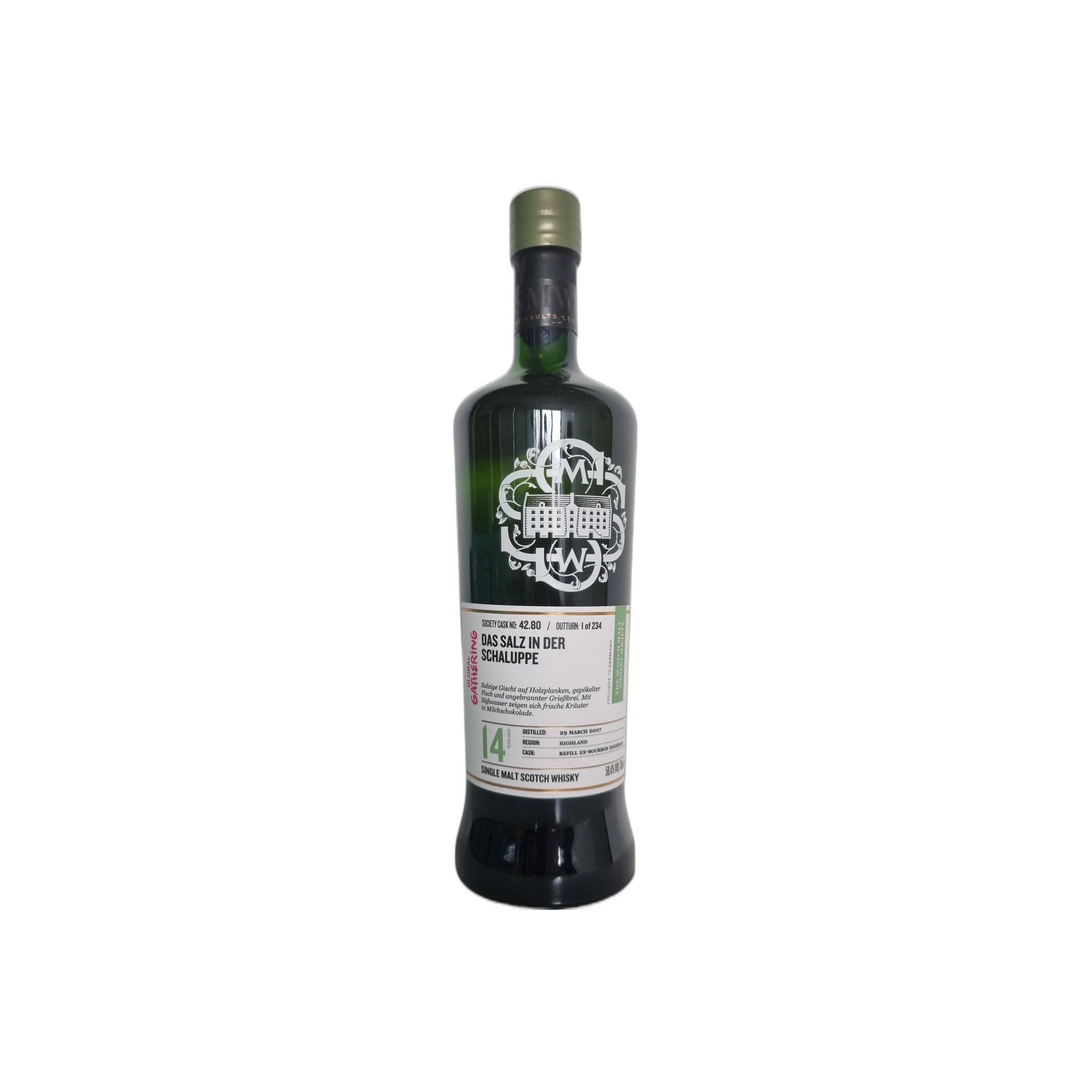 The Scotch Malt Whisky Society 2007 14 Years Single Malt Whisky
