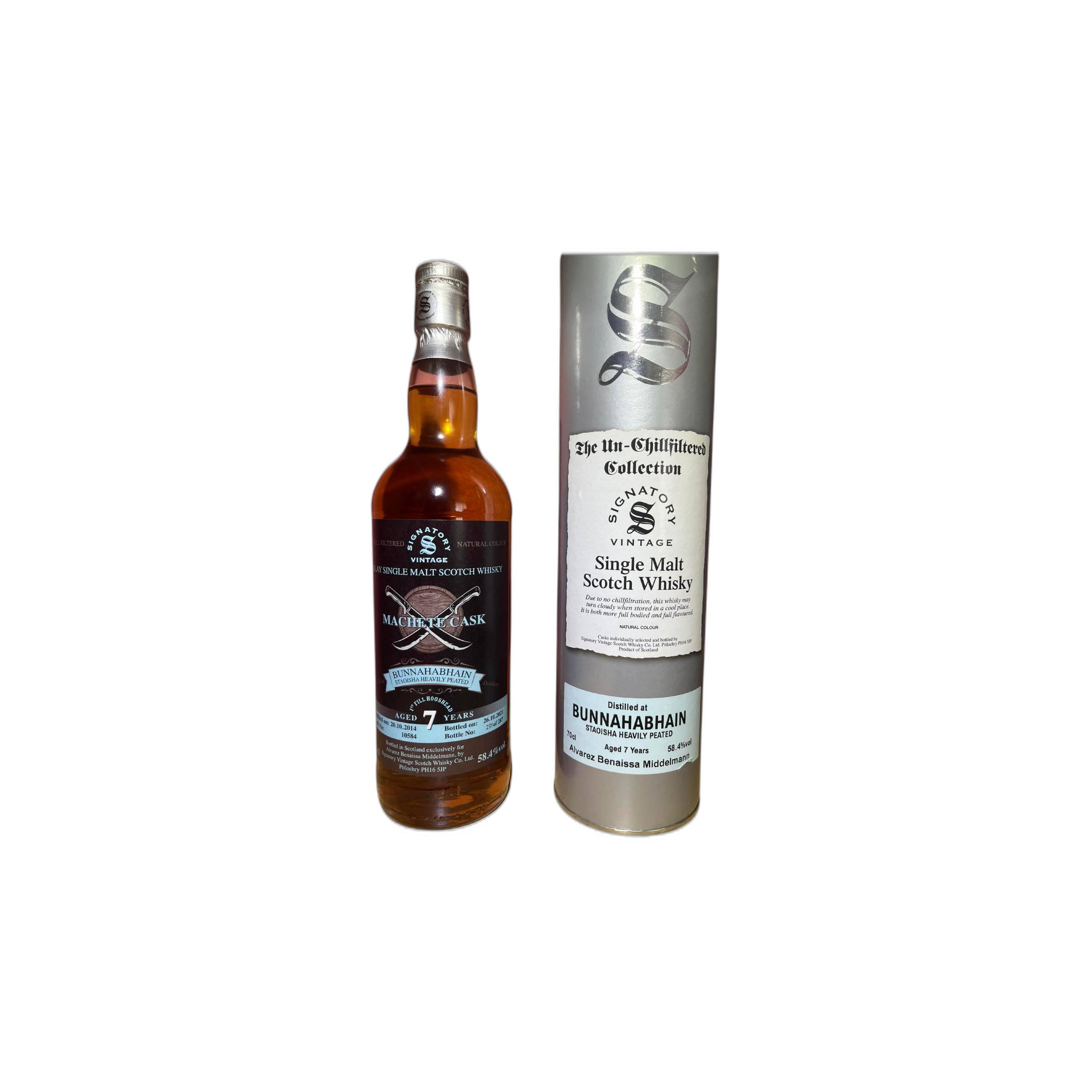 Bunnahabhain The Un-Chillfiltered Collection 2014 7 Years Single Malt Whisky 2