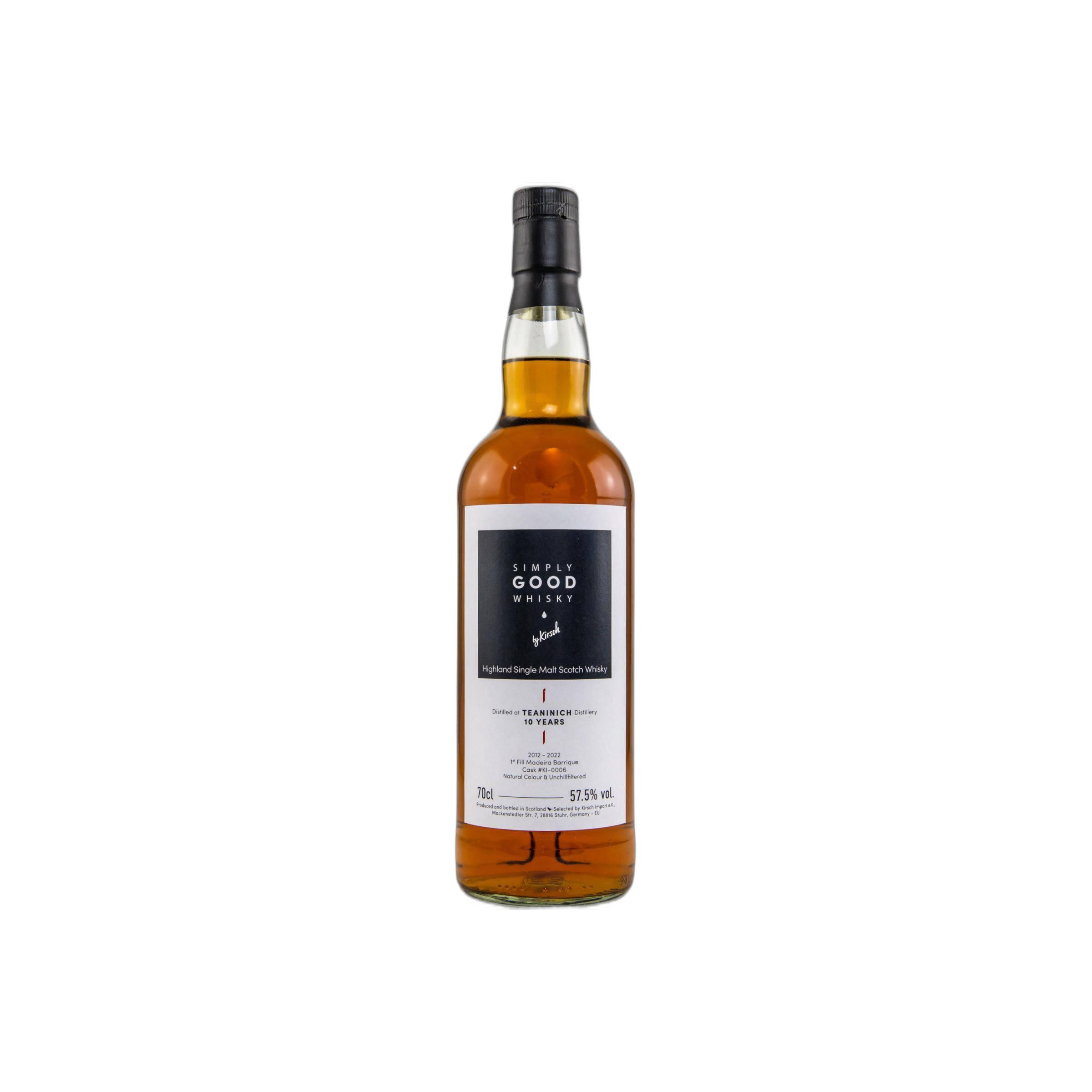 Teaninich 2012 10 Years Single Malt Whisky
