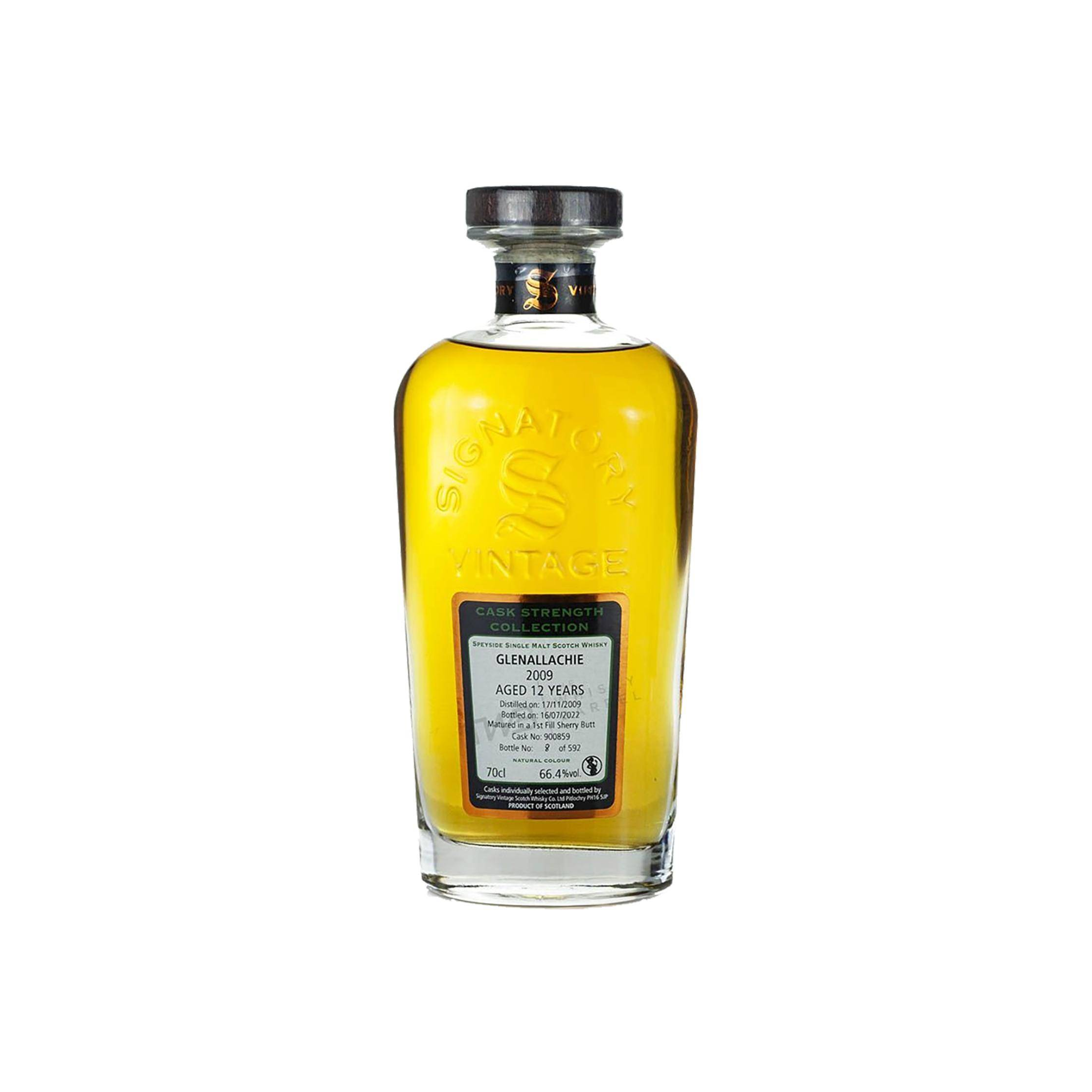 The GlenAllachie Cask Strength Collection 2009 12 Years Single Malt Whisky