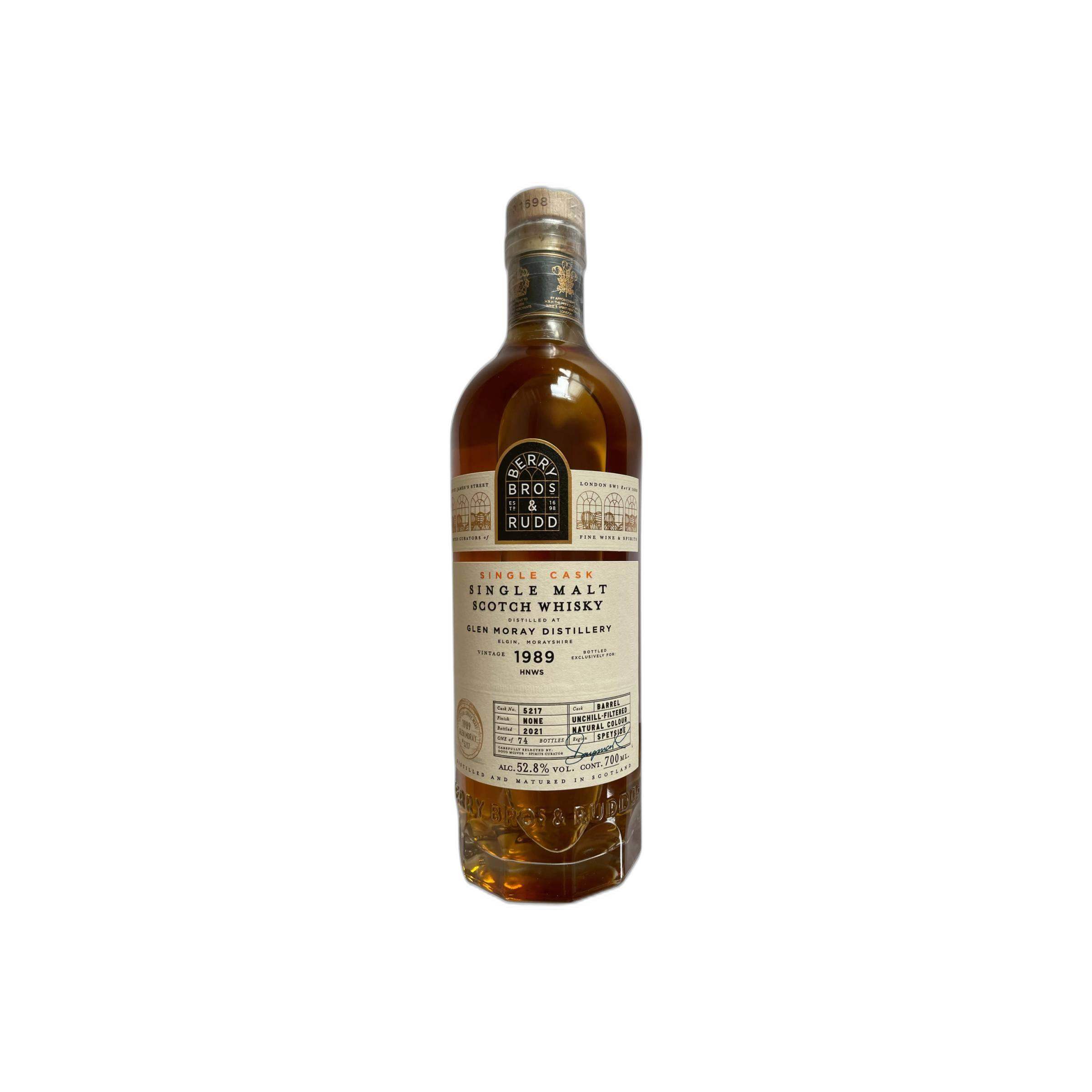 Glen Moray 1989 32 Years Single Malt Whisky